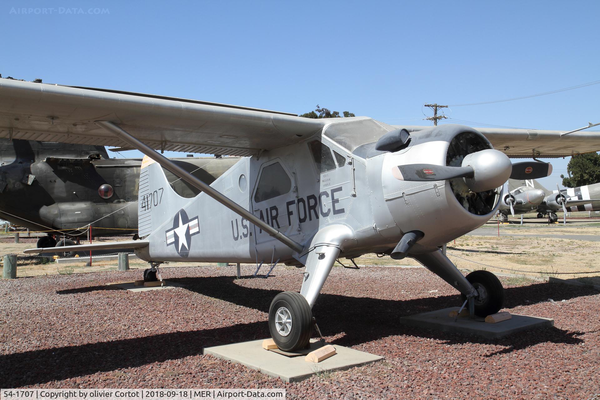 54-1707, 1954 De Havilland Canada U-6A Beaver C/N 853, sept 2018
