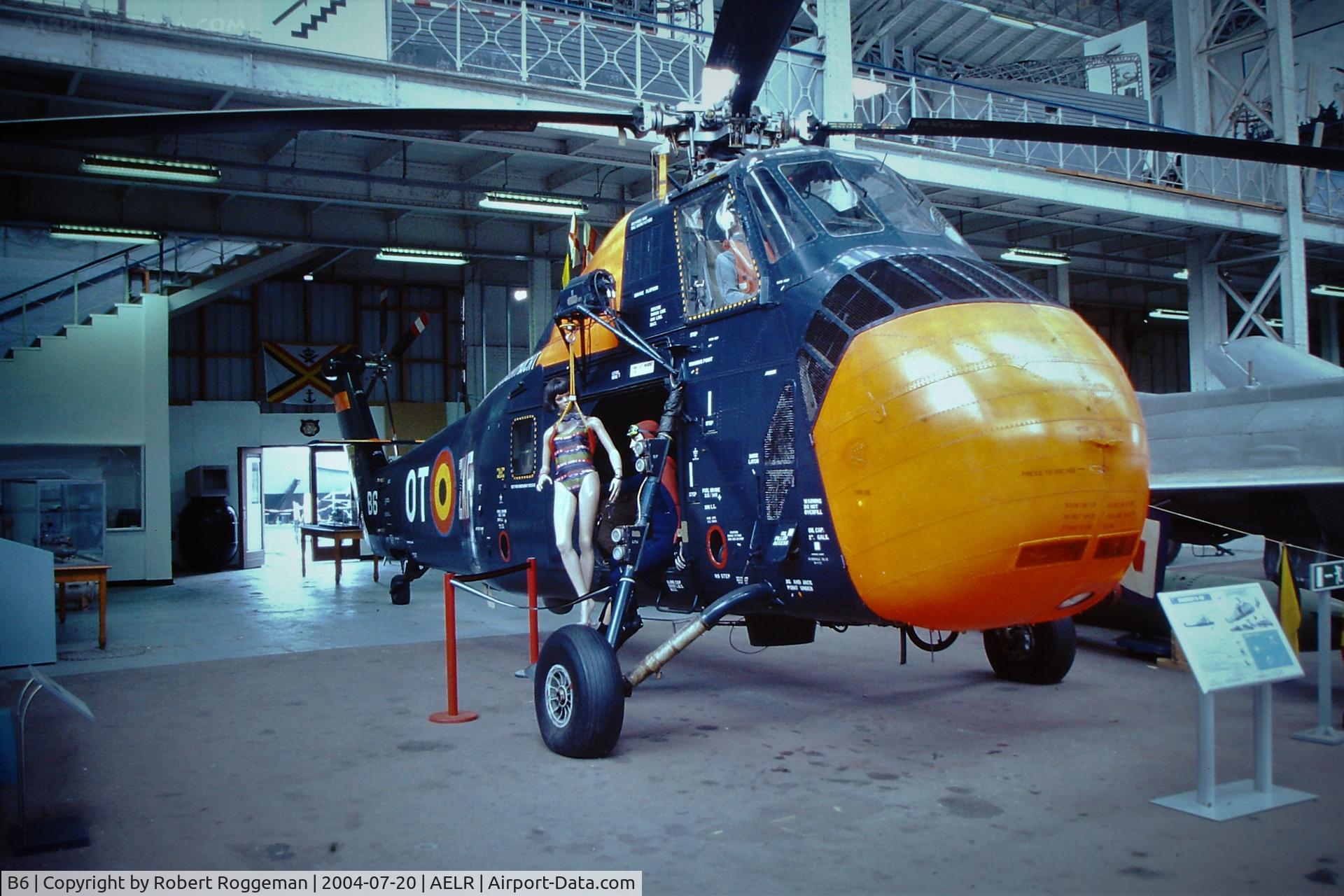 B6, Sikorsky HSS-1 Seabat C/N SA181, PRESERVED.OT ZKF.