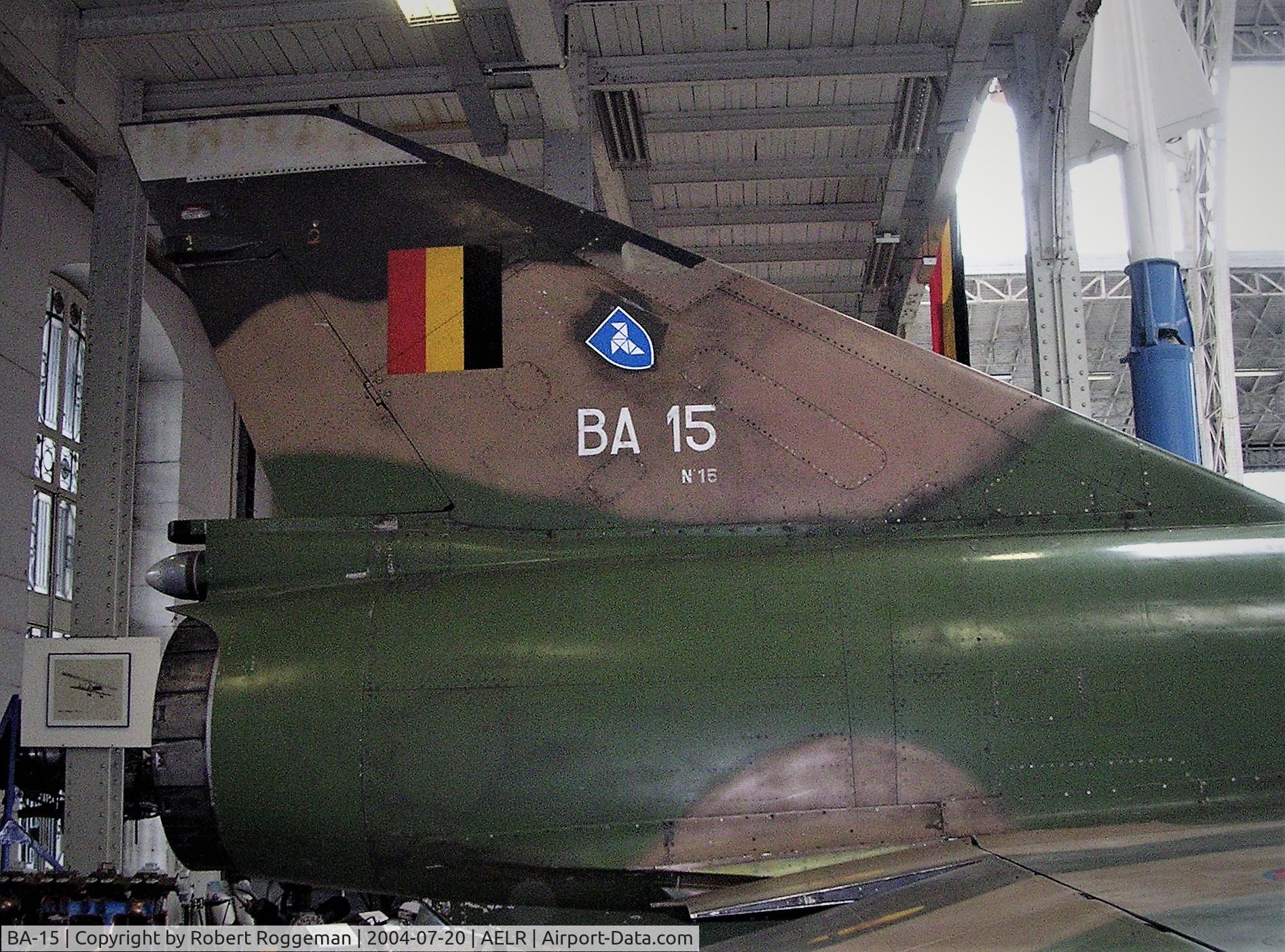BA-15, Dassault Mirage 5BA C/N 15, PRESERVED.BAM.