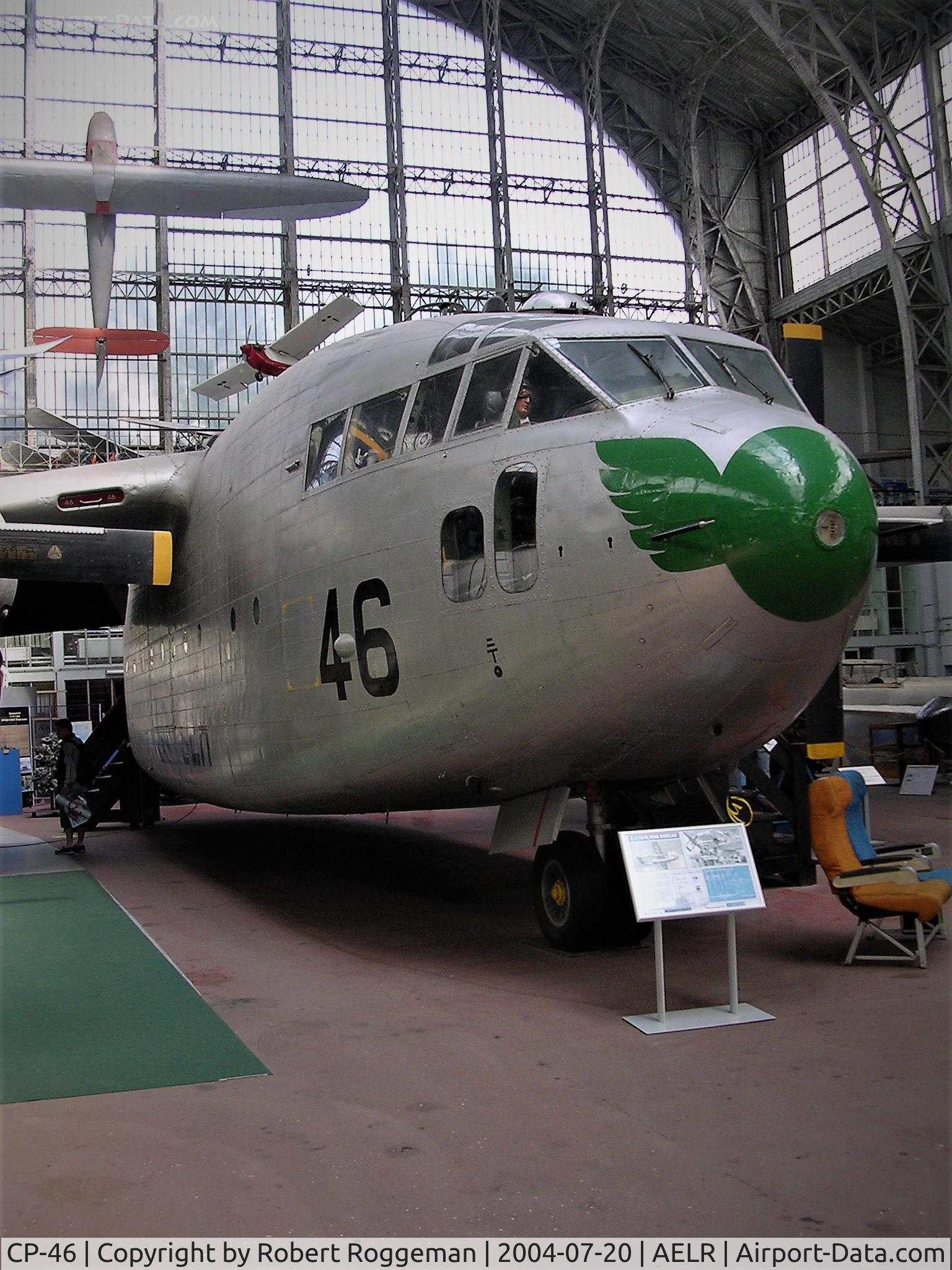 CP-46, 1953 Fairchild C-119G Flying Boxcar C/N 254, PRESERVED.BAM.OT CEH.
