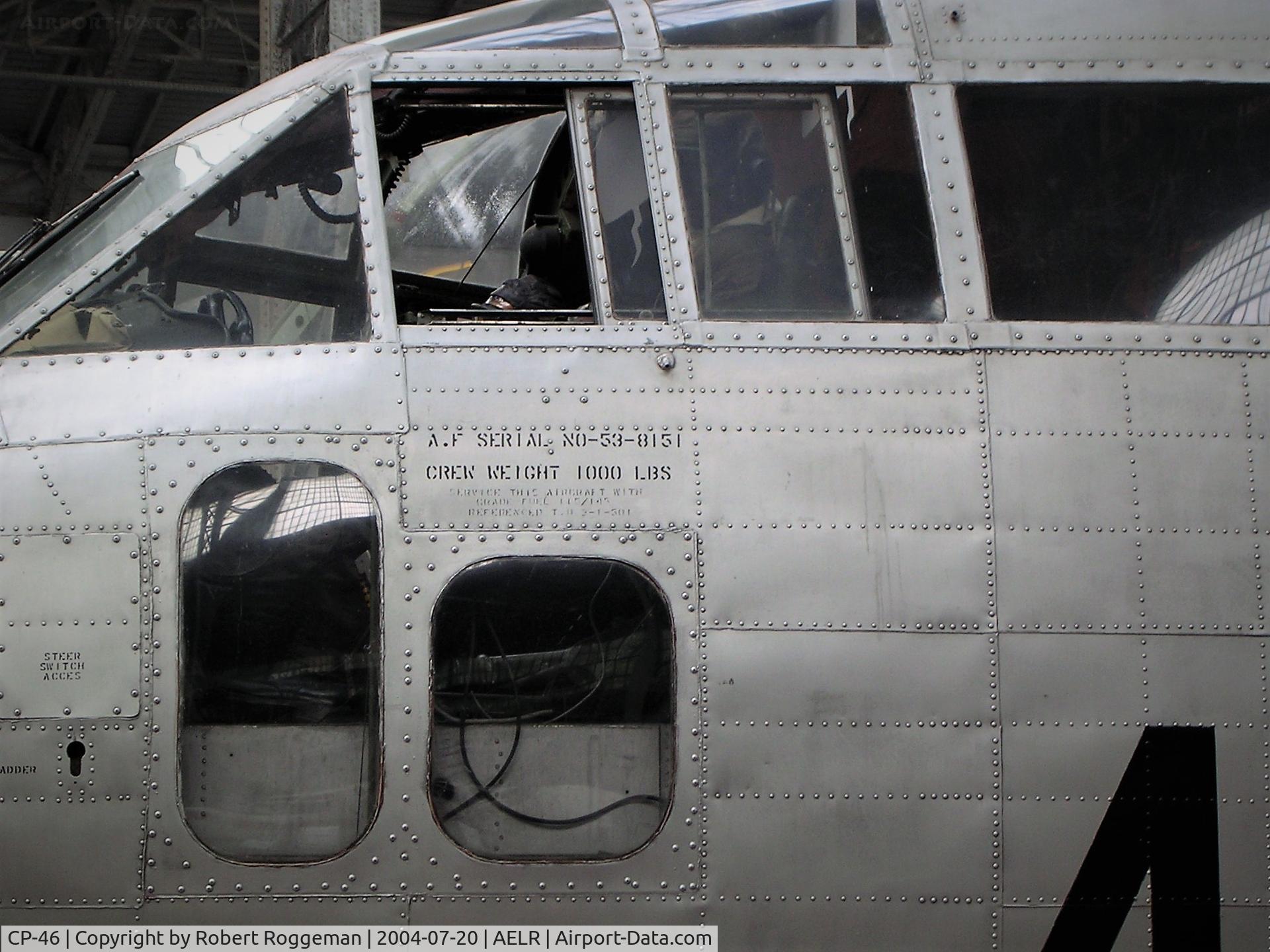 CP-46, 1953 Fairchild C-119G Flying Boxcar C/N 254, PRESERVED.OT CEH.BAM.