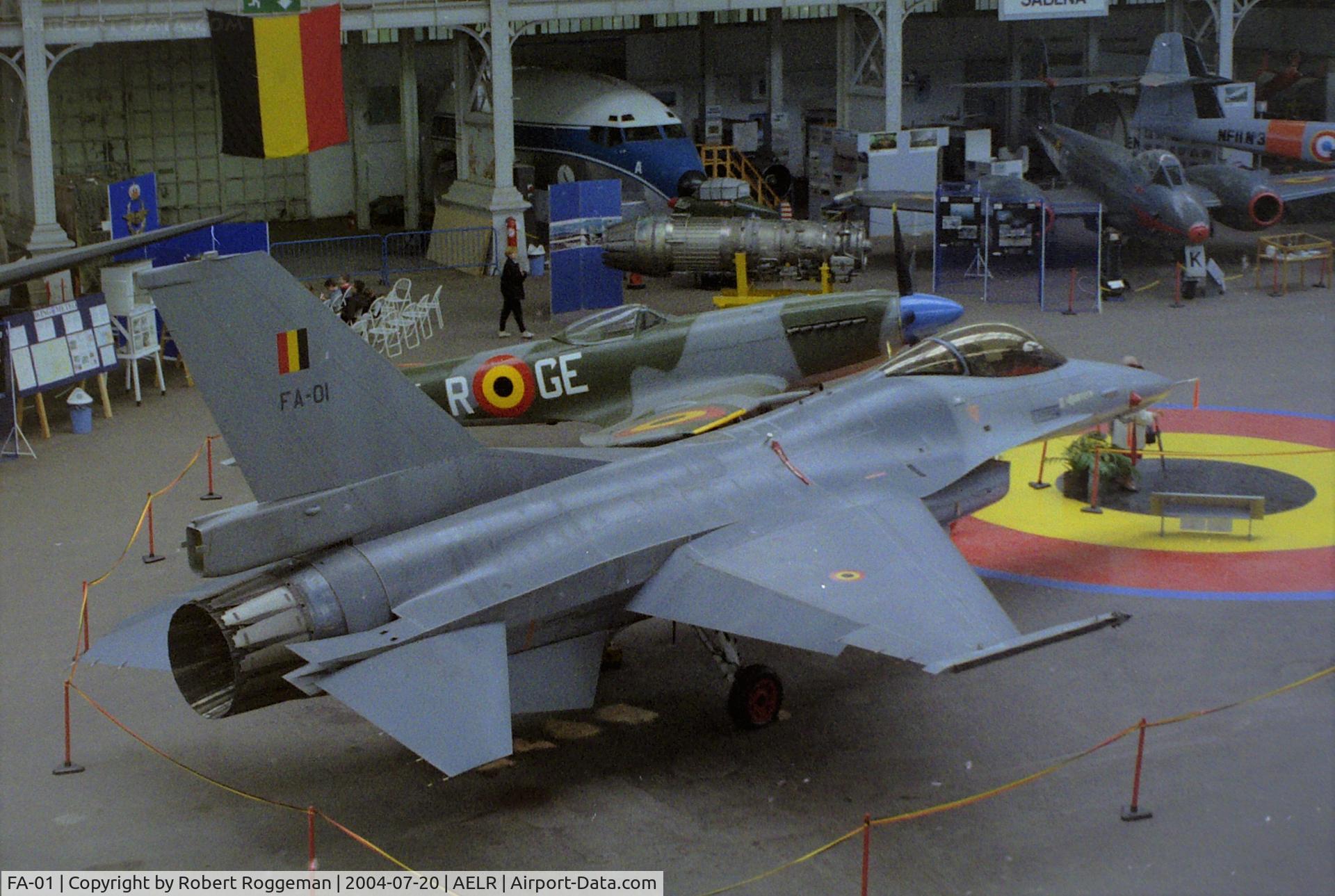 FA-01, 1978 SABCA F-16A Fighting Falcon C/N 6H-1, PRESERVED.BAM.