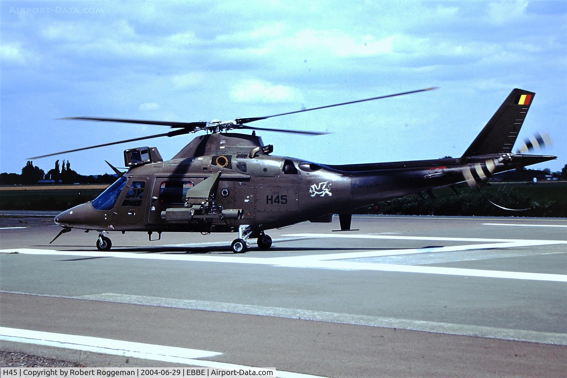 H45, 1994 Agusta A-109BA C/N 0345, OPEN DAY.GRIFFOEN.