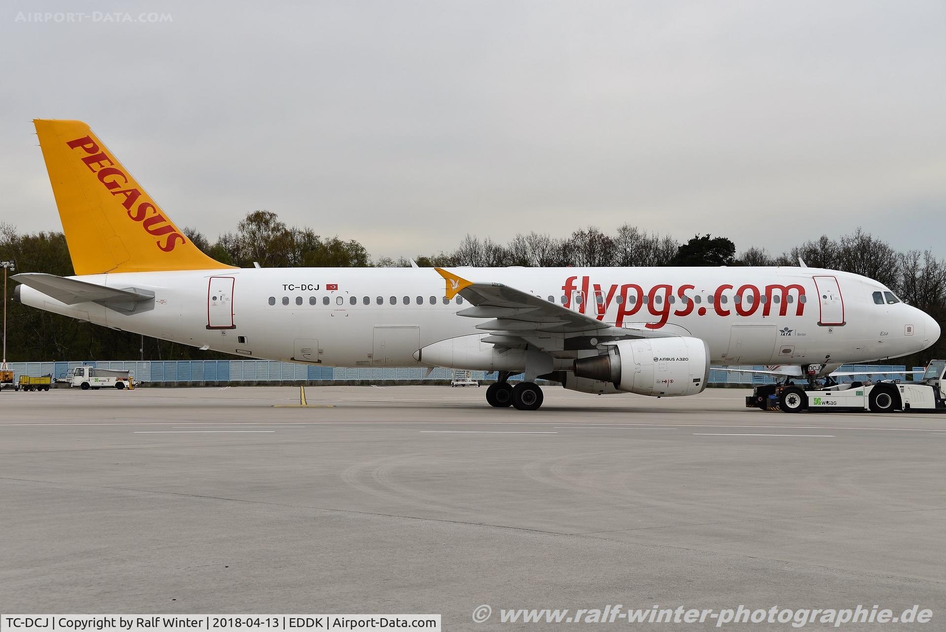 TC-DCJ, 2010 Airbus A320-214 C/N 4175, Airbus A320-214 - PC PGT Pegasus - 4175 - TC-DCJ - 13.04.2018 - CGN