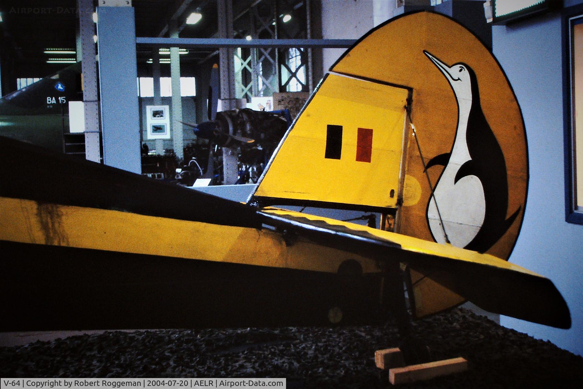 V-64, Stampe-Vertongen SV-4B C/N 1206, PRESERVED.BAM.DEMO COLORS.Now in BEVEKOM EBBE.