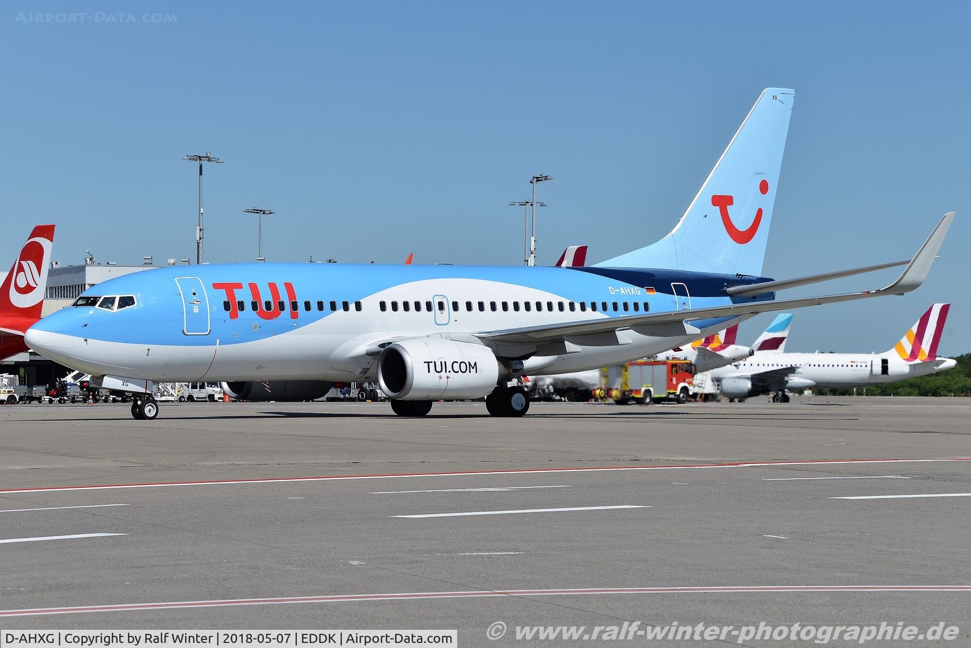 D-AHXG, 2008 Boeing 737-7K5 C/N 35140, Boeing 737-7K5(W) - X3 TUI TUIfly - 35140 - D-AHXG - 07.05.2018 - CGN