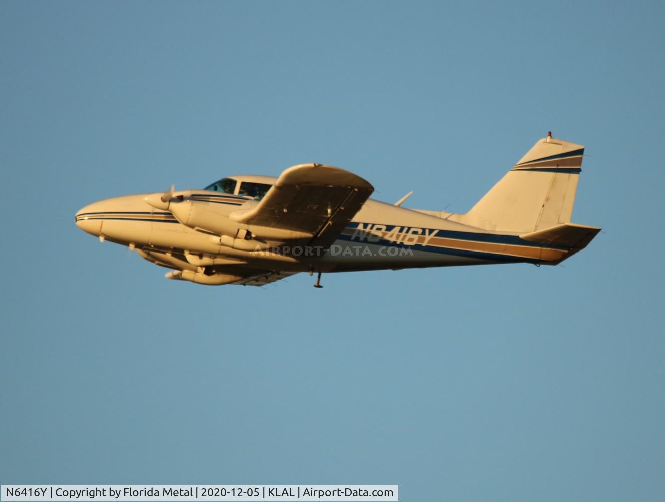 N6416Y, 1967 Piper PA-23-250 C/N 27-3708, Sun N Fun 2020