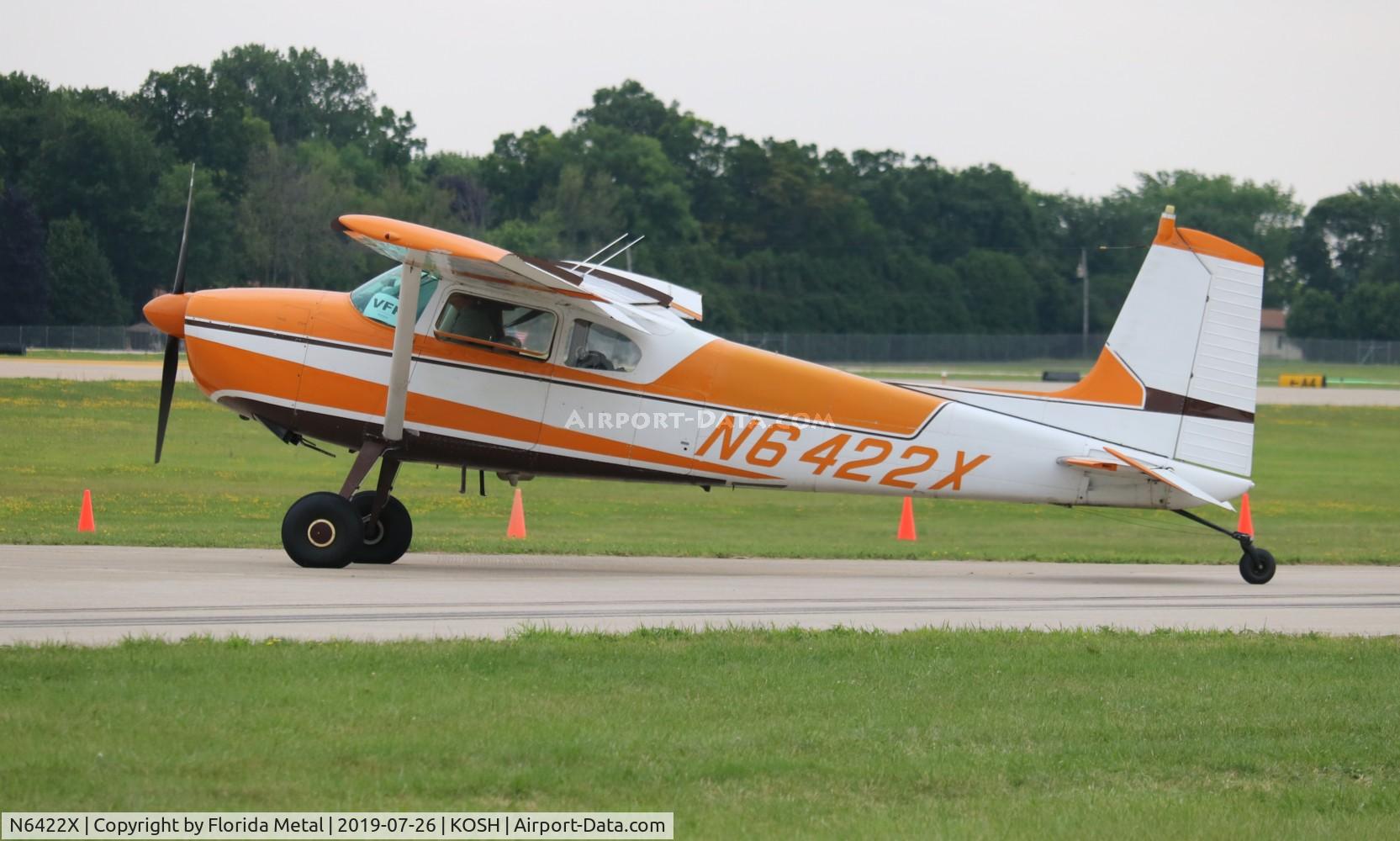 N6422X, 1960 Cessna 180D C/N 18050922, EAA OSH 2019