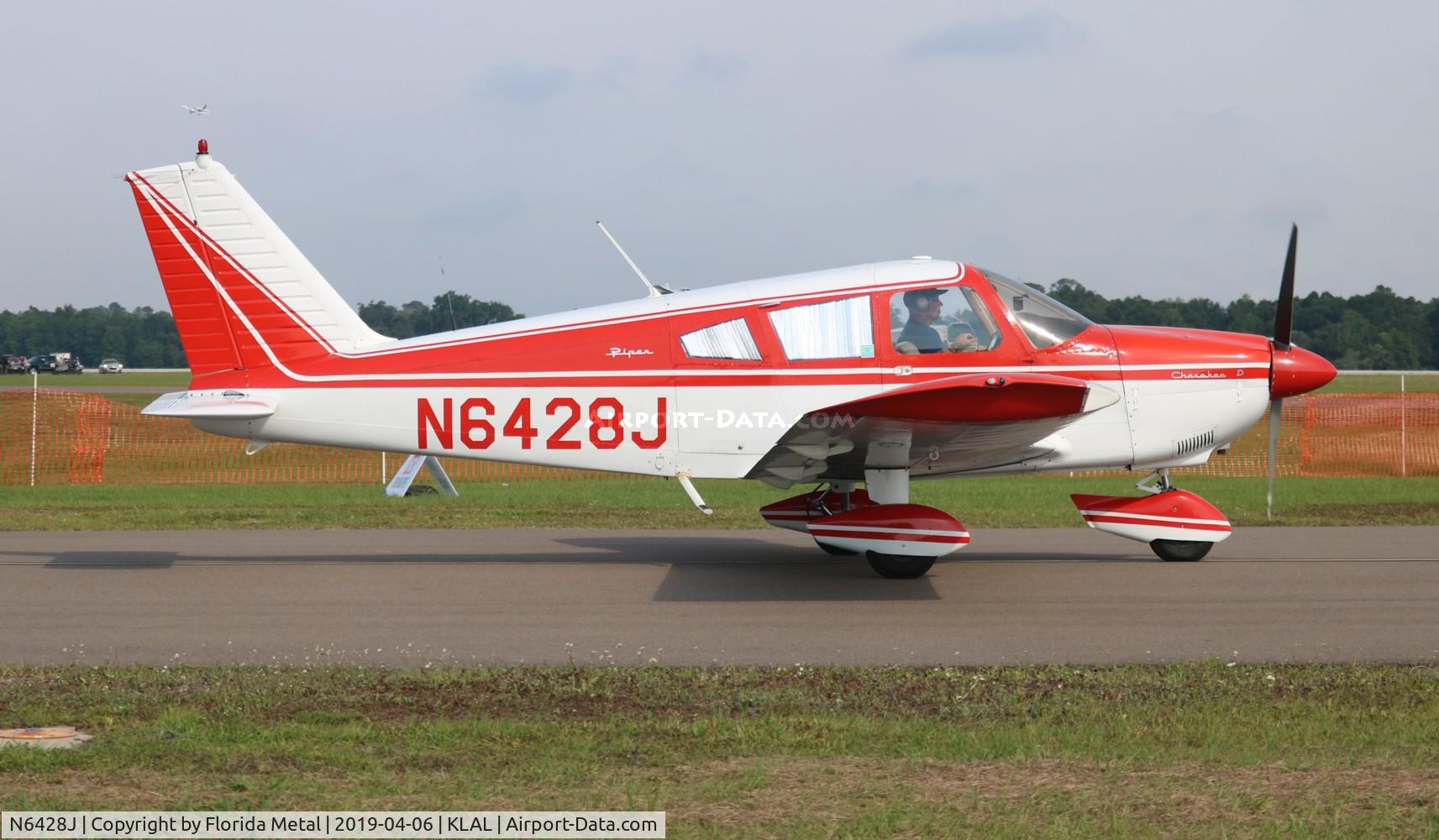 N6428J, 1968 Piper PA-28-180 C/N 28-4846, SNF LAL 2019