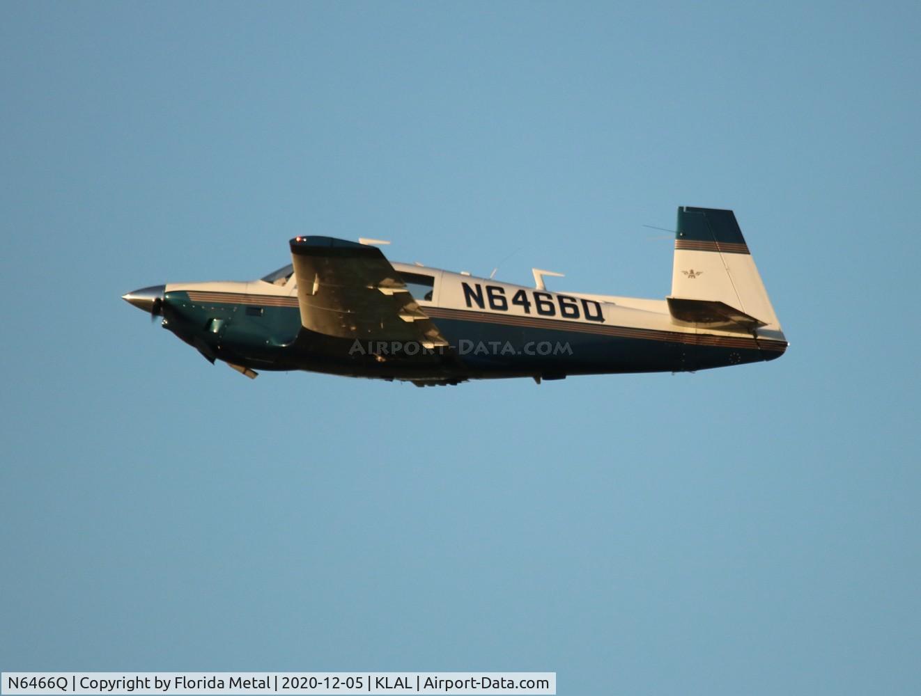 N6466Q, 1967 Mooney M20F Executive C/N 680008, Sun N Fun 2020