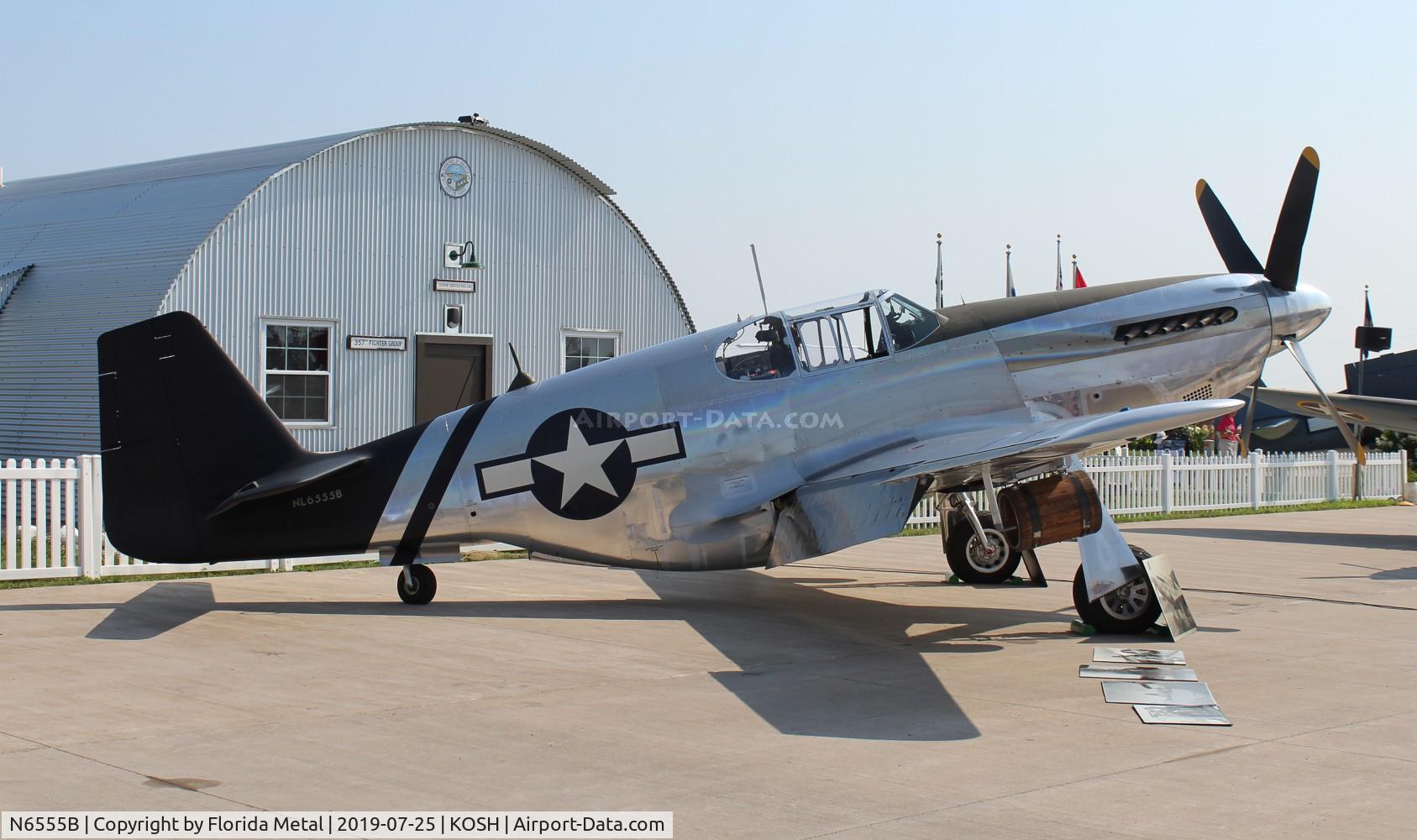 N6555B, 1943 North American P-51C Mustang C/N 103-26538, EAA OSH 2019