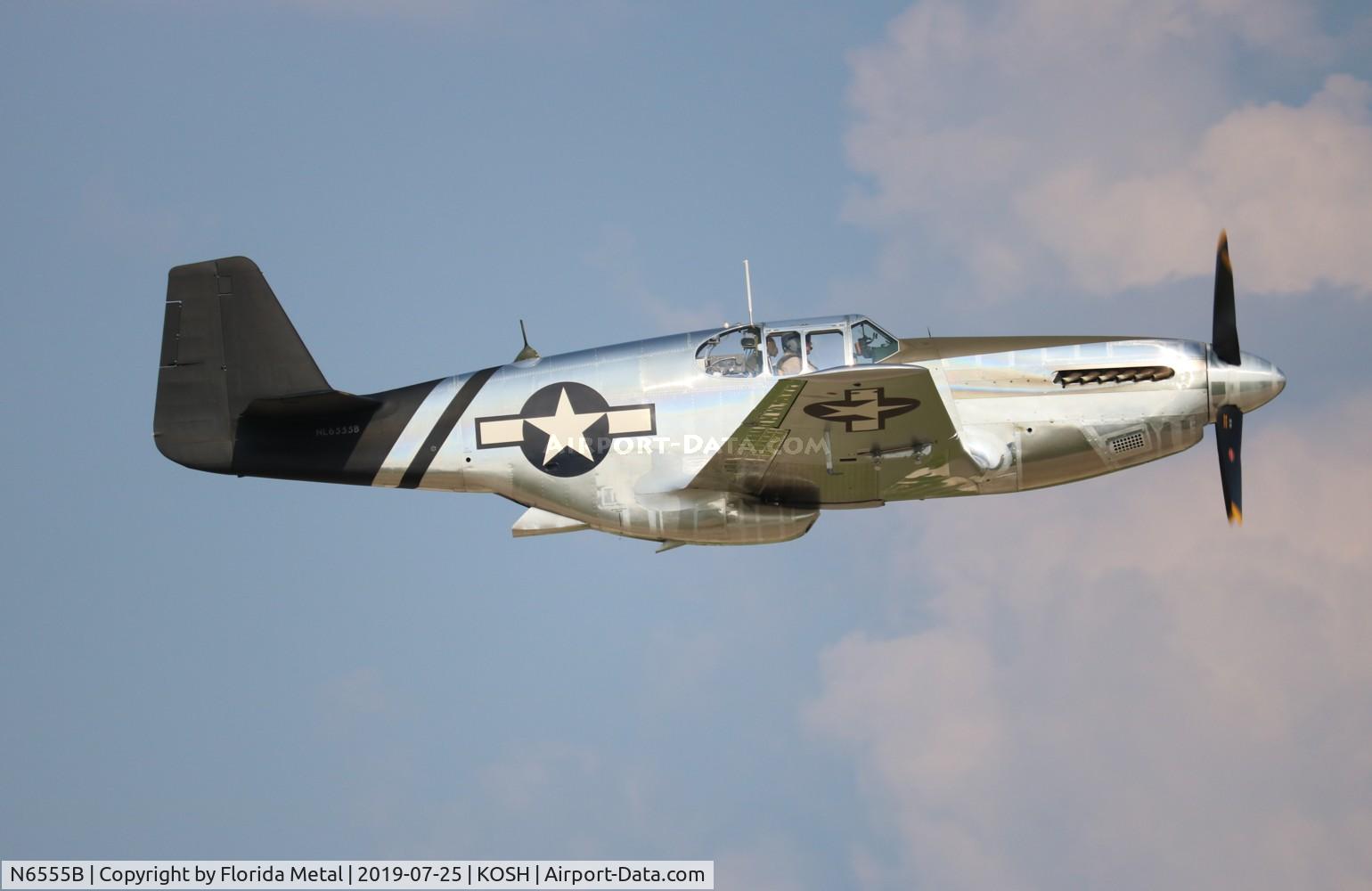 N6555B, 1943 North American P-51C Mustang C/N 103-26538, EAA OSH 2019