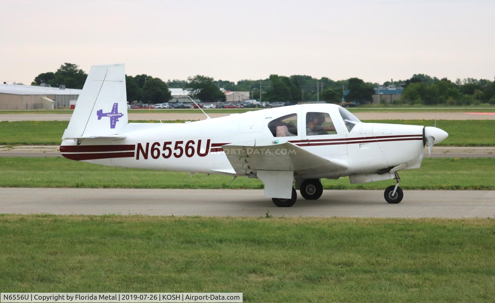 N6556U, 1962 Mooney M20C Ranger C/N 2339, EAA OSH 2019