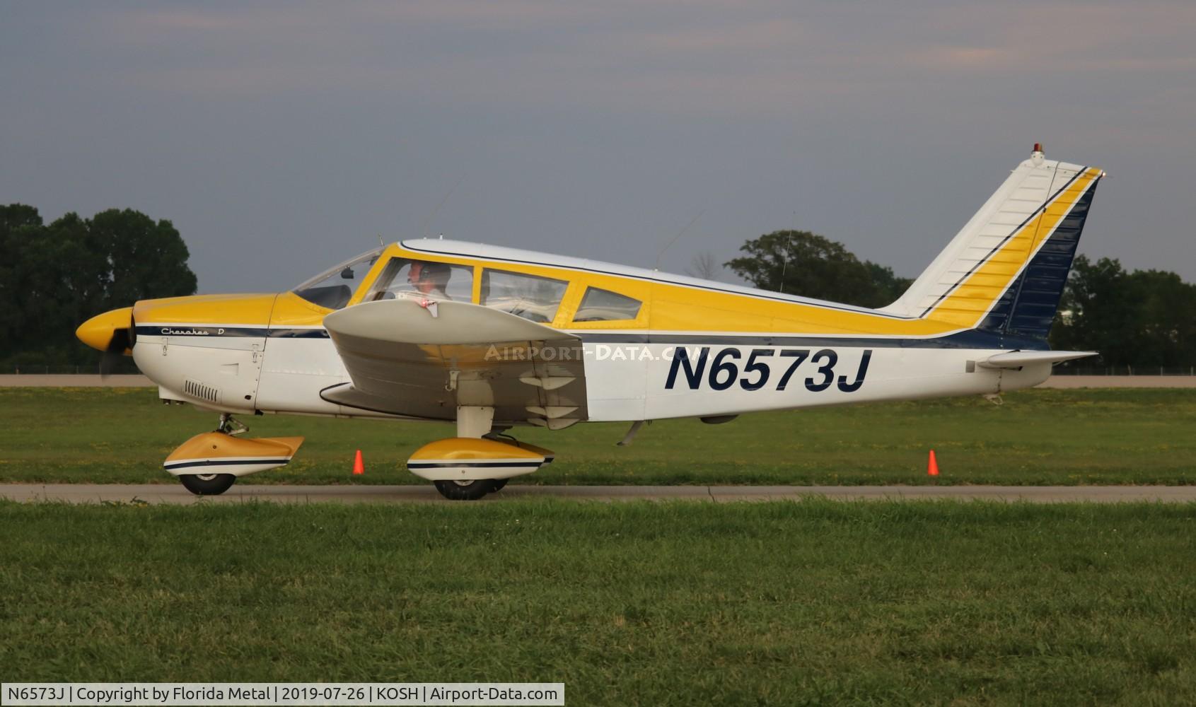 N6573J, 1968 Piper PA-28-180 C/N 28-5026, EAA OSH 2019