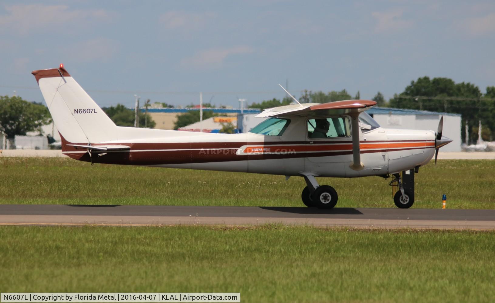 N6607L, 1980 Cessna 152 C/N 15284461, SNF LAL 2016