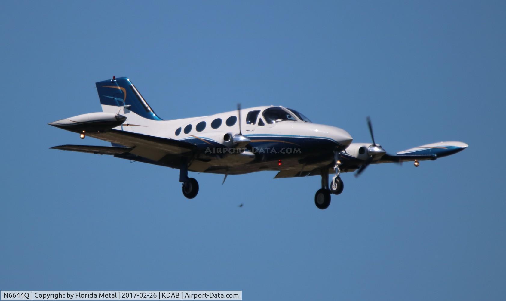 N6644Q, 1974 Cessna 414 Chancellor C/N 414-0543, DAB Spotting 2017