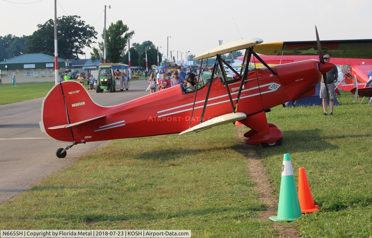 N6655H, 1994 Hatz CB-1 C/N 294, EAA OSH 2018