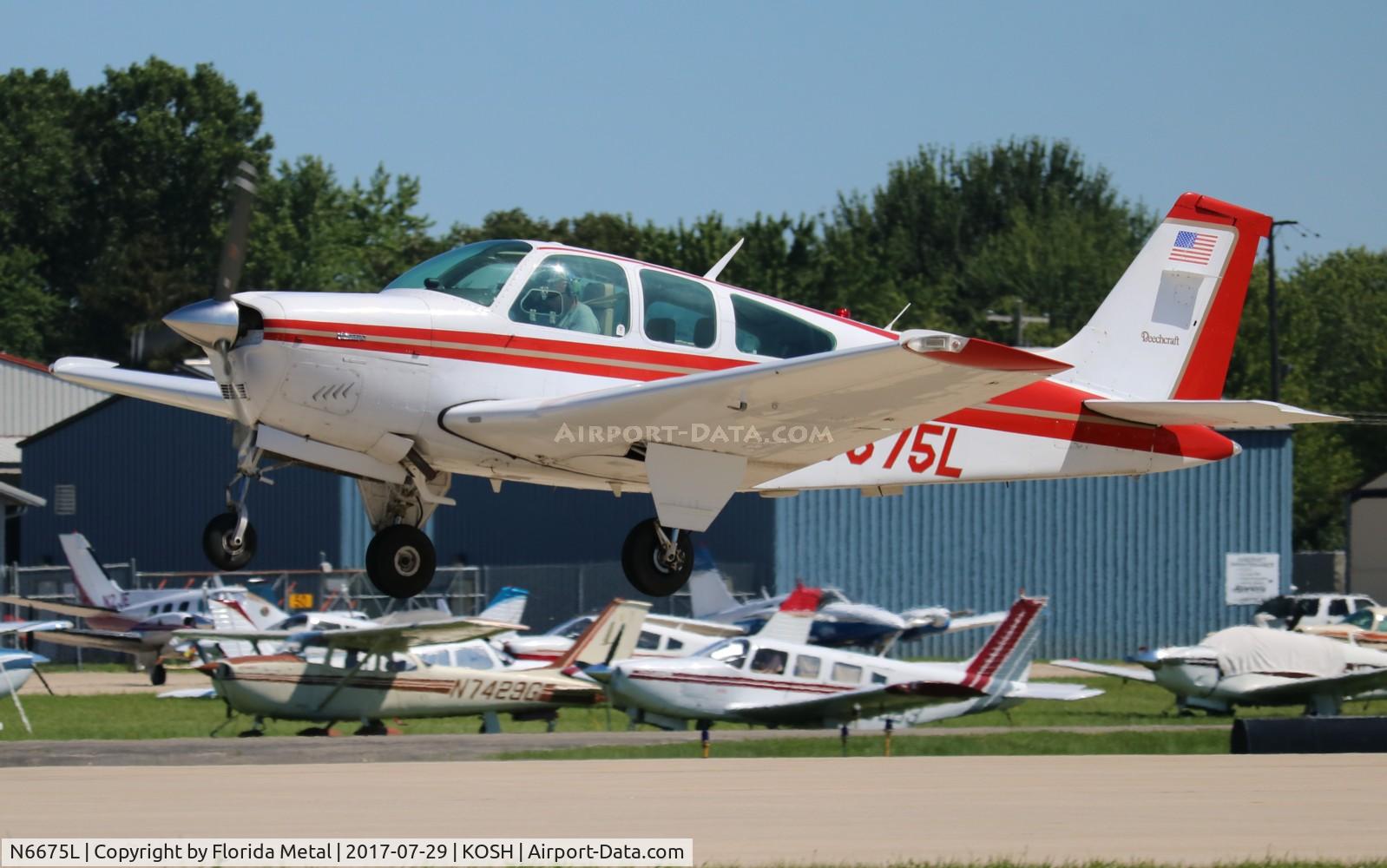 N6675L, 1979 Beech F33A Bonanza C/N CE-882, EAA OSH 2017