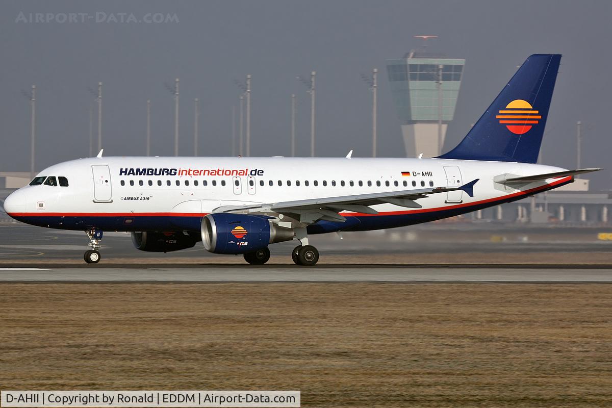D-AHII, 2008 Airbus A319-111 C/N 3403, at munchen