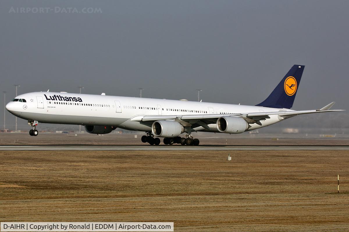 D-AIHR, 2007 Airbus A340-642 C/N 794, at munchen