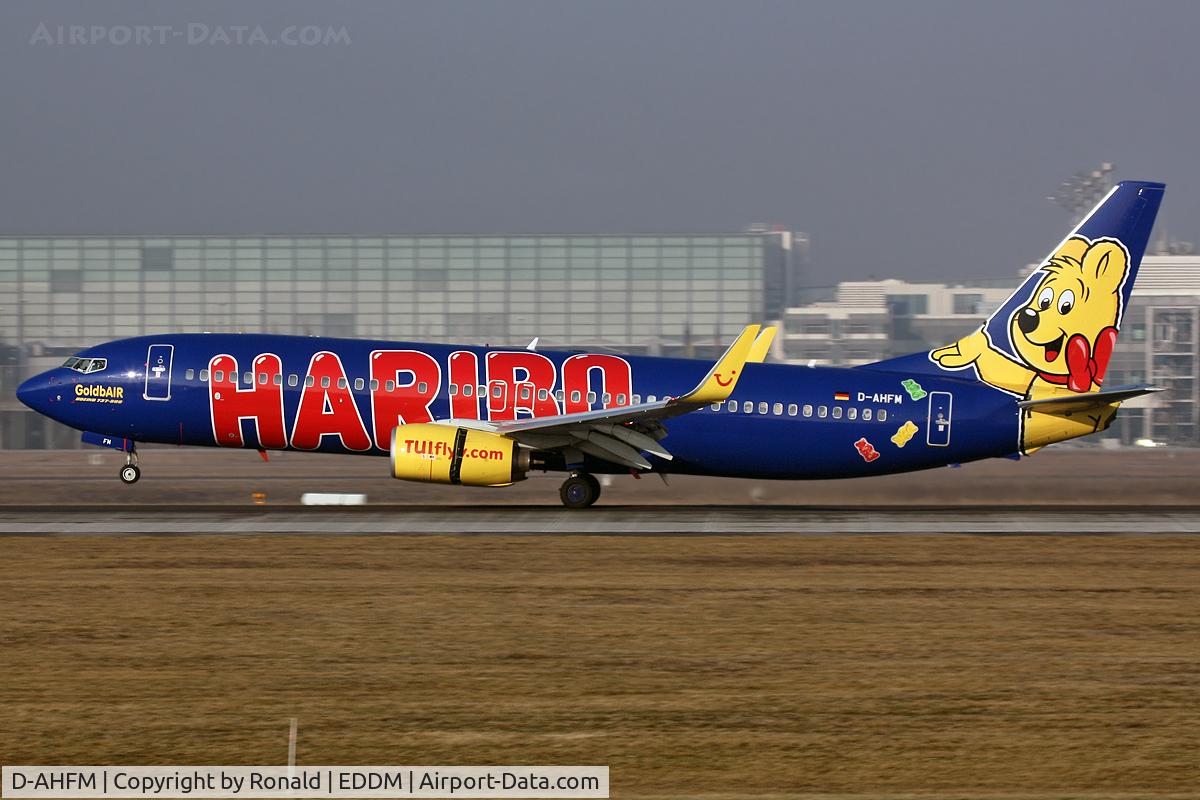 D-AHFM, 2000 Boeing 737-8K5 C/N 27986, at munchen