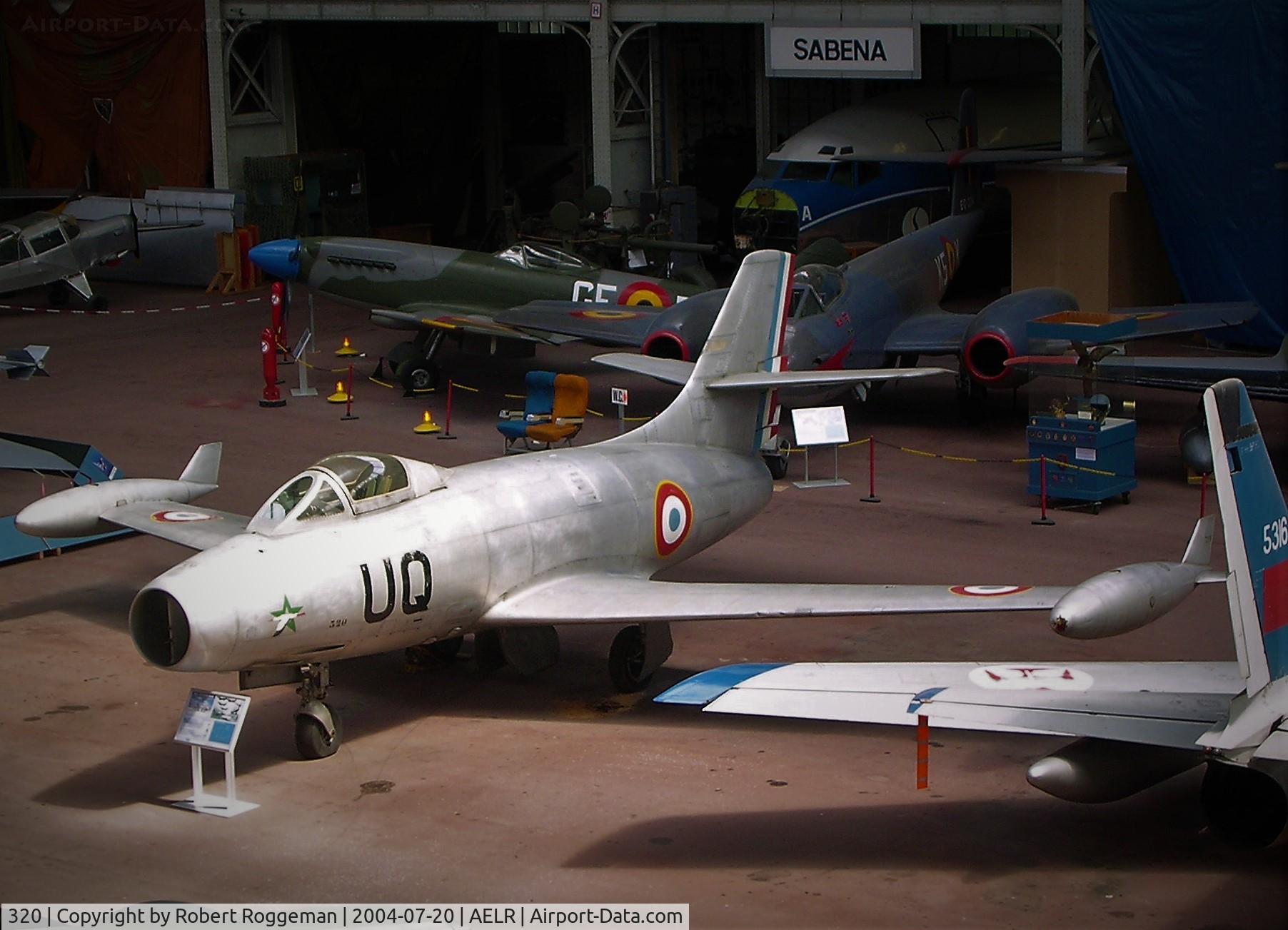 320, Dassault MD-450 Ouragan C/N 320, AELR.BAM.UQ.
