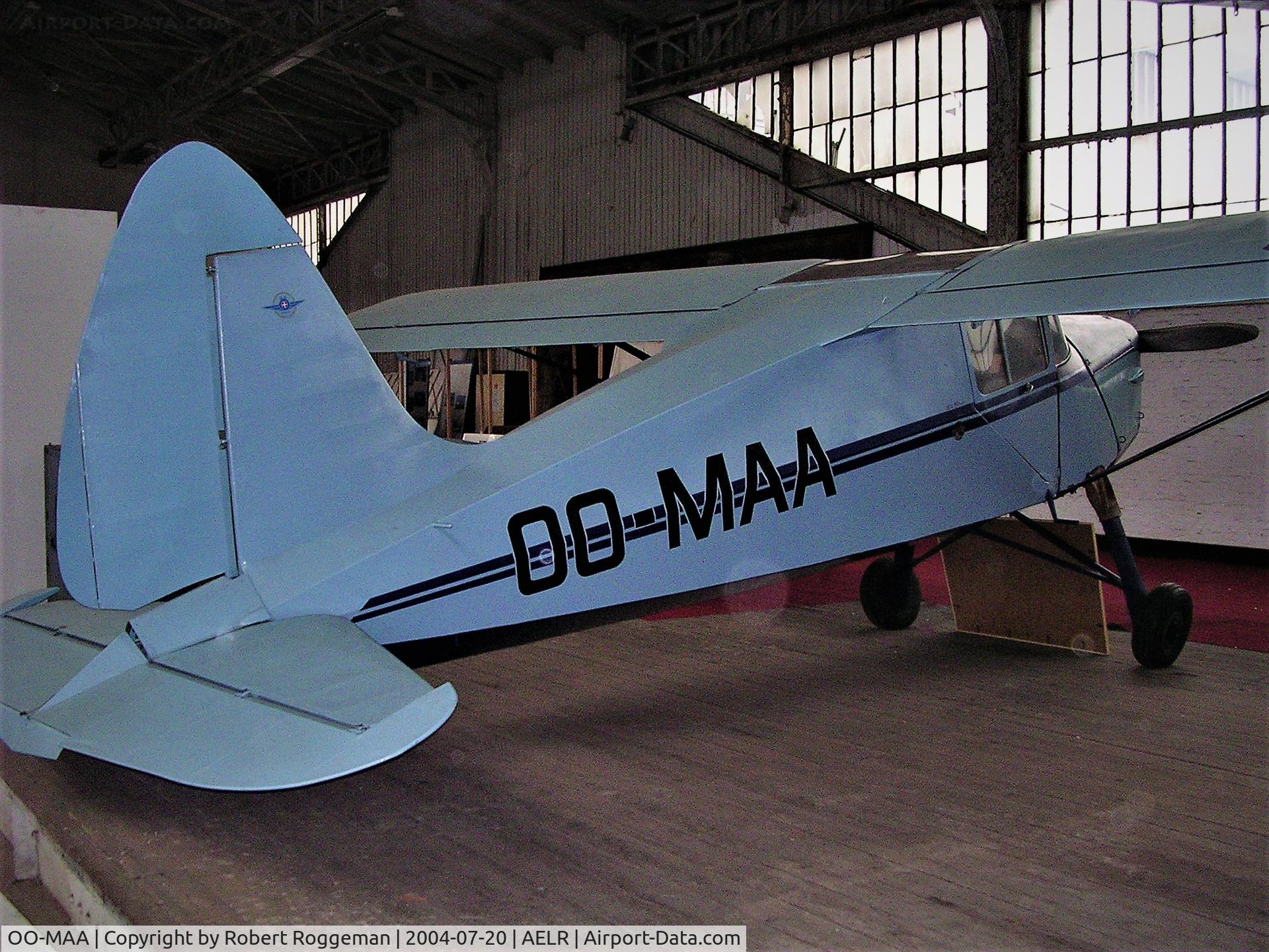 OO-MAA, 1946 SAI KZ III U-2 C/N 72, PRESERVED. Brussels Air Museum