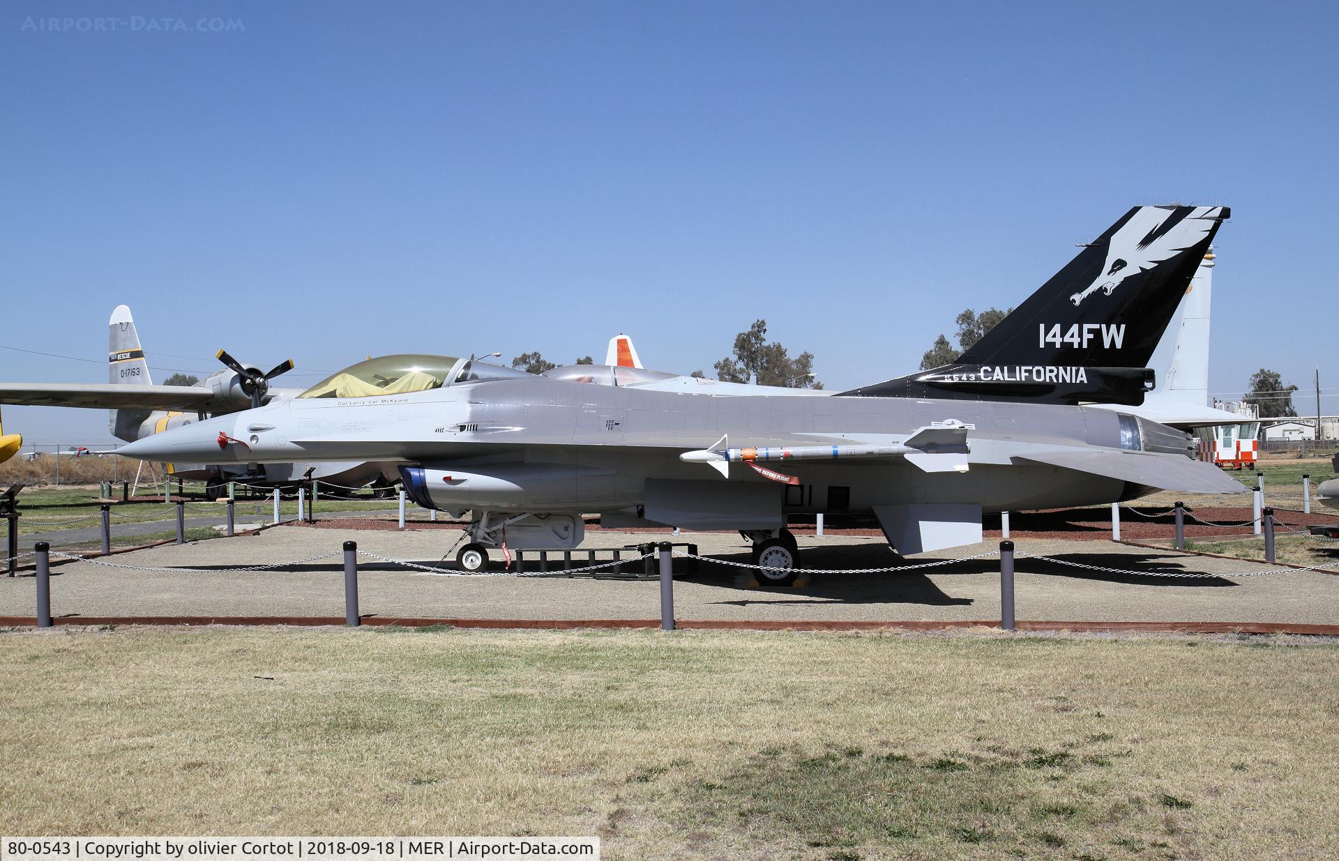 80-0543, 1980 General Dynamics F-16A Fighting Falcon C/N 61-264, SEPT 2018