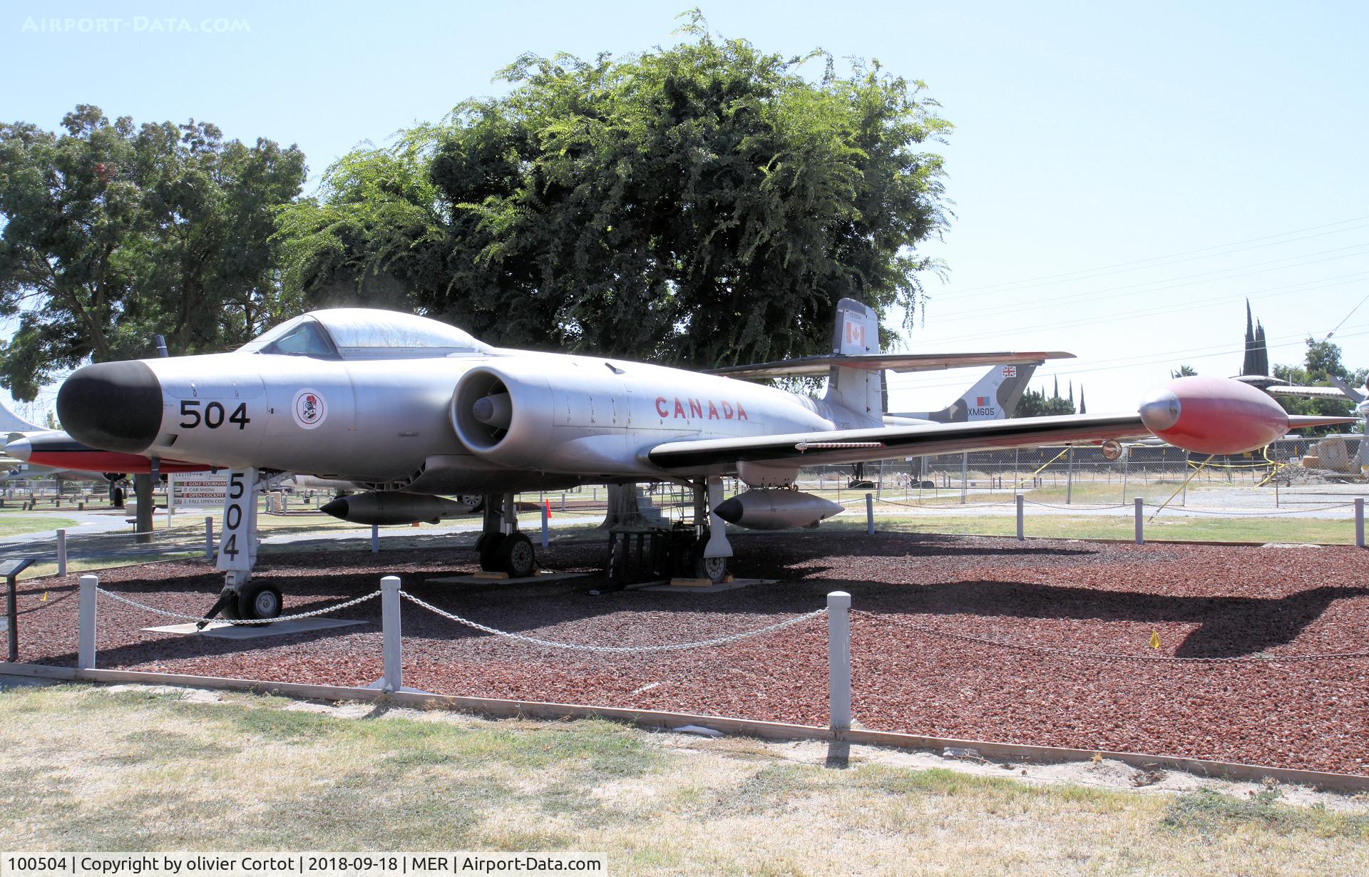 100504, 1955 Avro Canada CF-100 Mk.5 Canuck C/N 18504, sept 2018