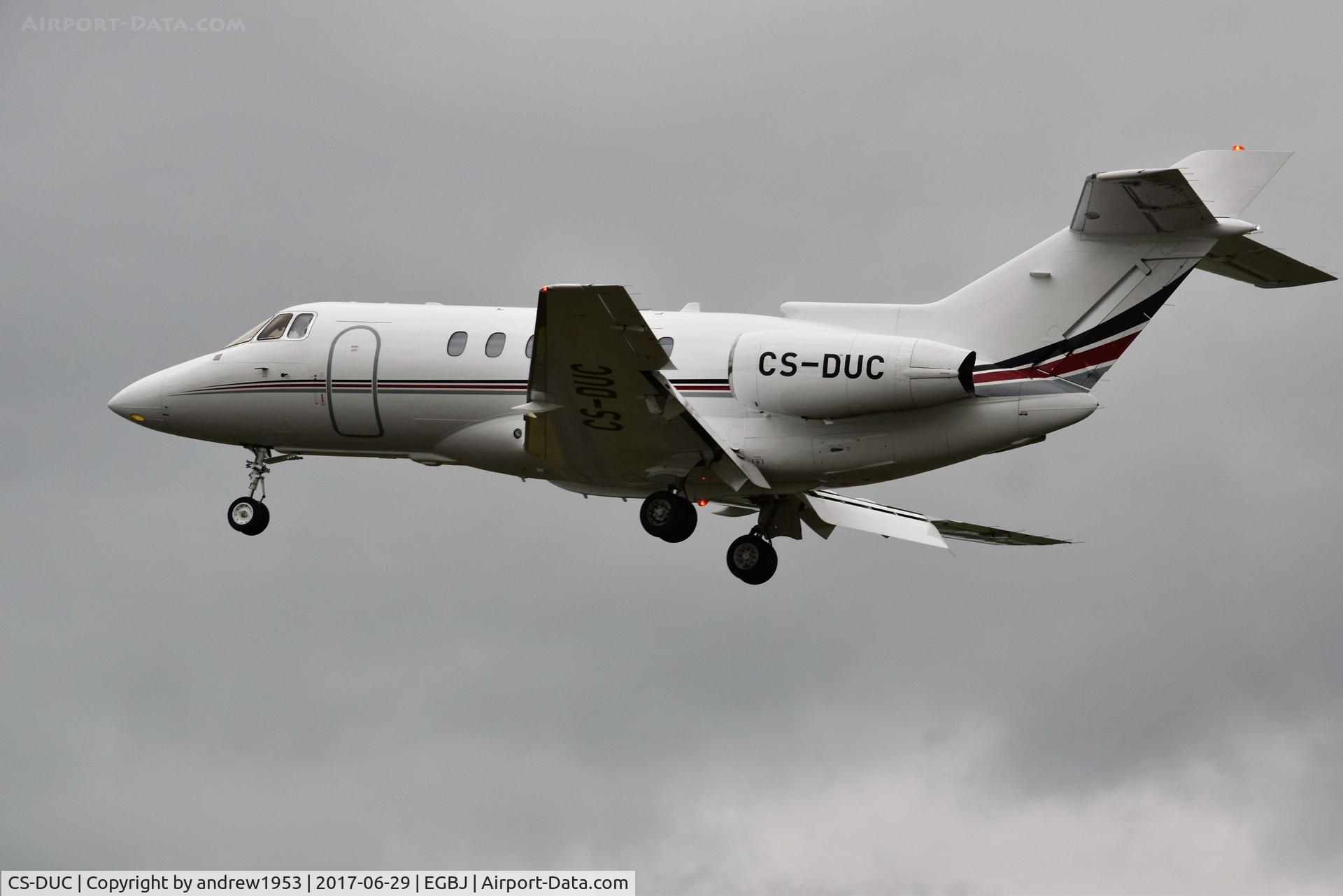 CS-DUC, 2008 Hawker Beechcraft 750 C/N HB-06, CS-DUC at Gloucestershire Airport.