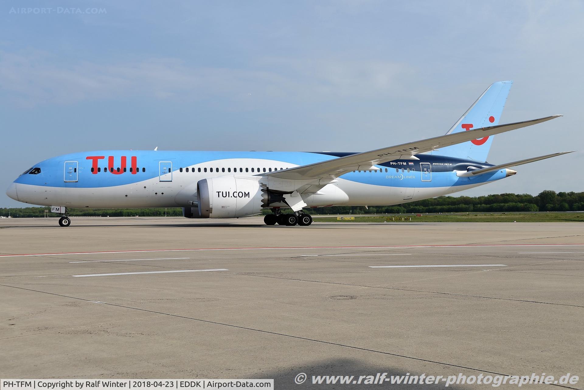 PH-TFM, 2015 Boeing 787-8 Dreamliner Dreamliner C/N 36429, Boeing 787-8 Dreamliner - TUIfly Netherlands - 36429 - PH-TFM - 23.04.2018 - CGN