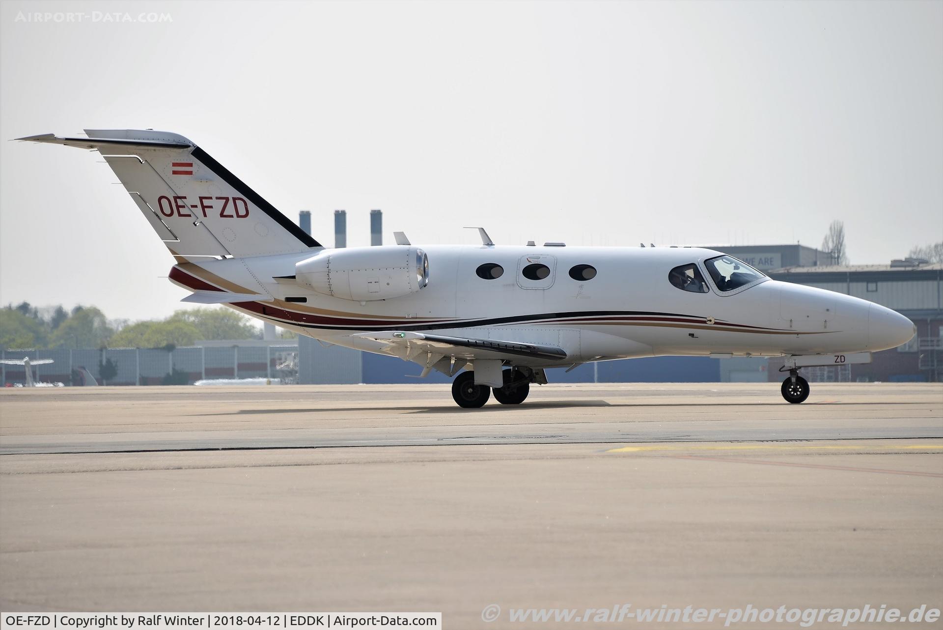 OE-FZD, 2009 Cessna 510 Citation Mustang Citation Mustang C/N 510-0216, Cessna 510 Citation Mustang - GAC GobeAir AG - 510-0216 - OE-FZD - 12.04.2018 - CGN