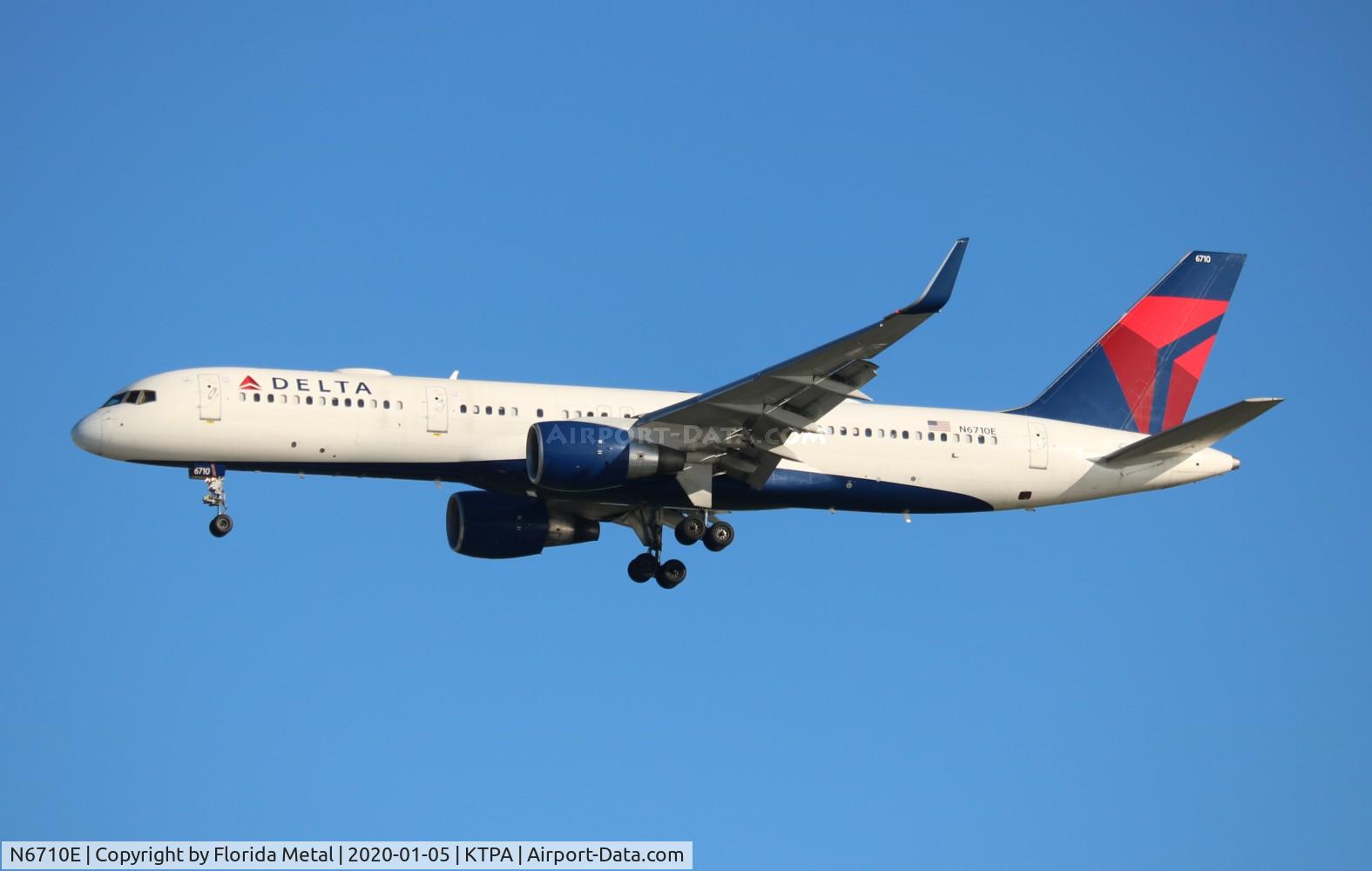 N6710E, 2000 Boeing 757-232 C/N 30482, TPA spotting 2020