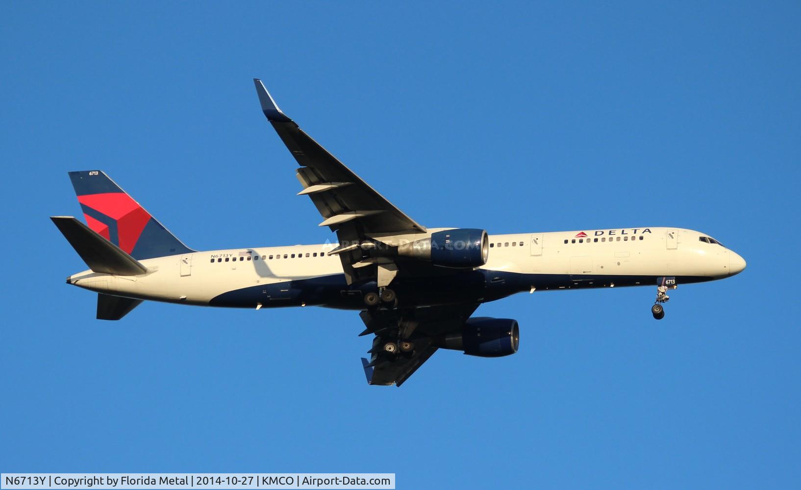 N6713Y, 2000 Boeing 757-232 C/N 30777, MCO spotting 2014