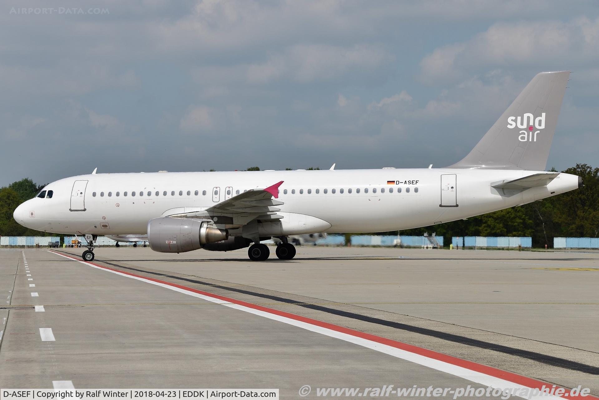 D-ASEF, 2011 Airbus A320-214 C/N 4974, Airbus A320-214 - SR SDR Sundair - 4974 - D-ASEF - 23.04.2018 - CGN