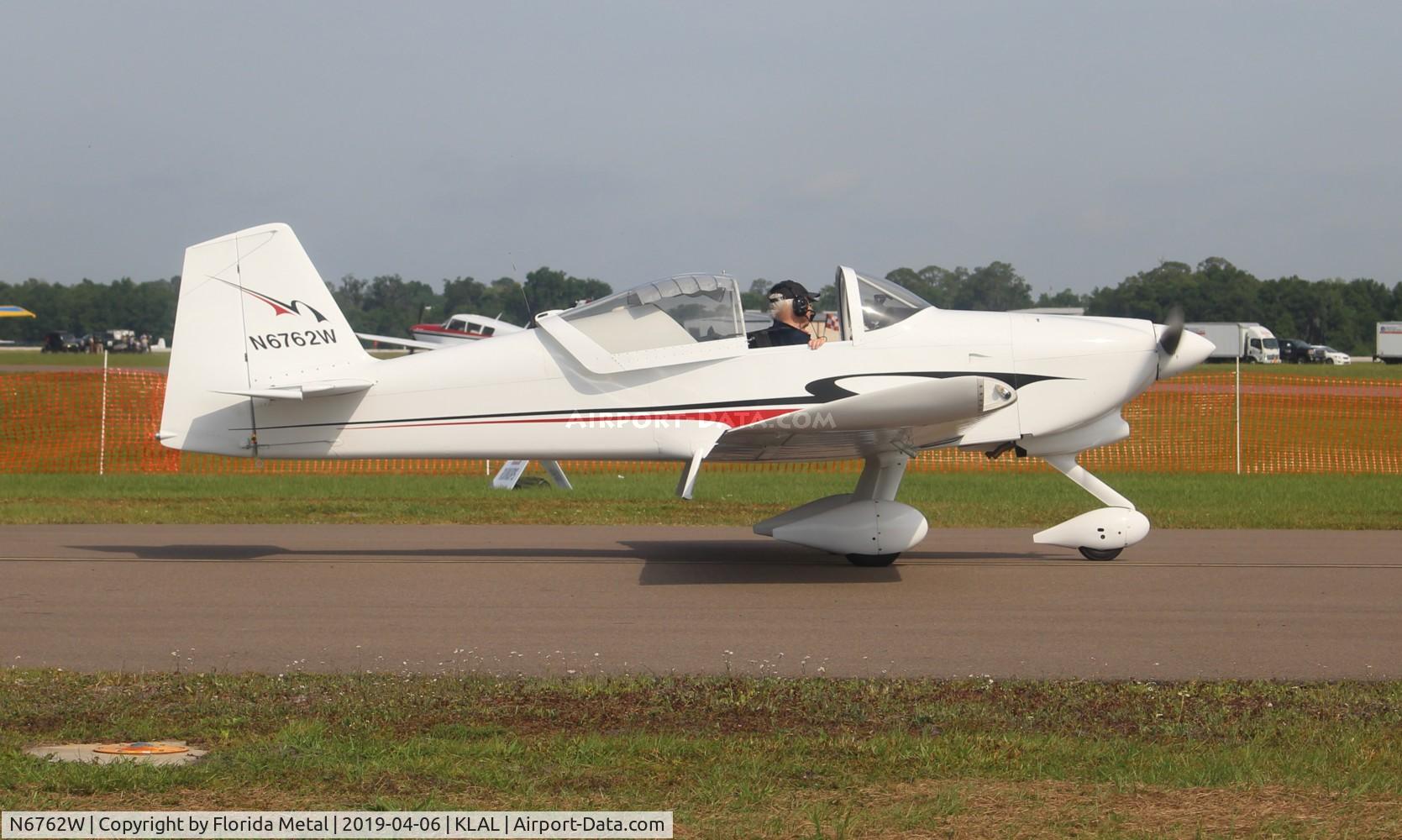 N6762W, 2000 Vans RV-6A C/N 60224, SNF LAL 2019