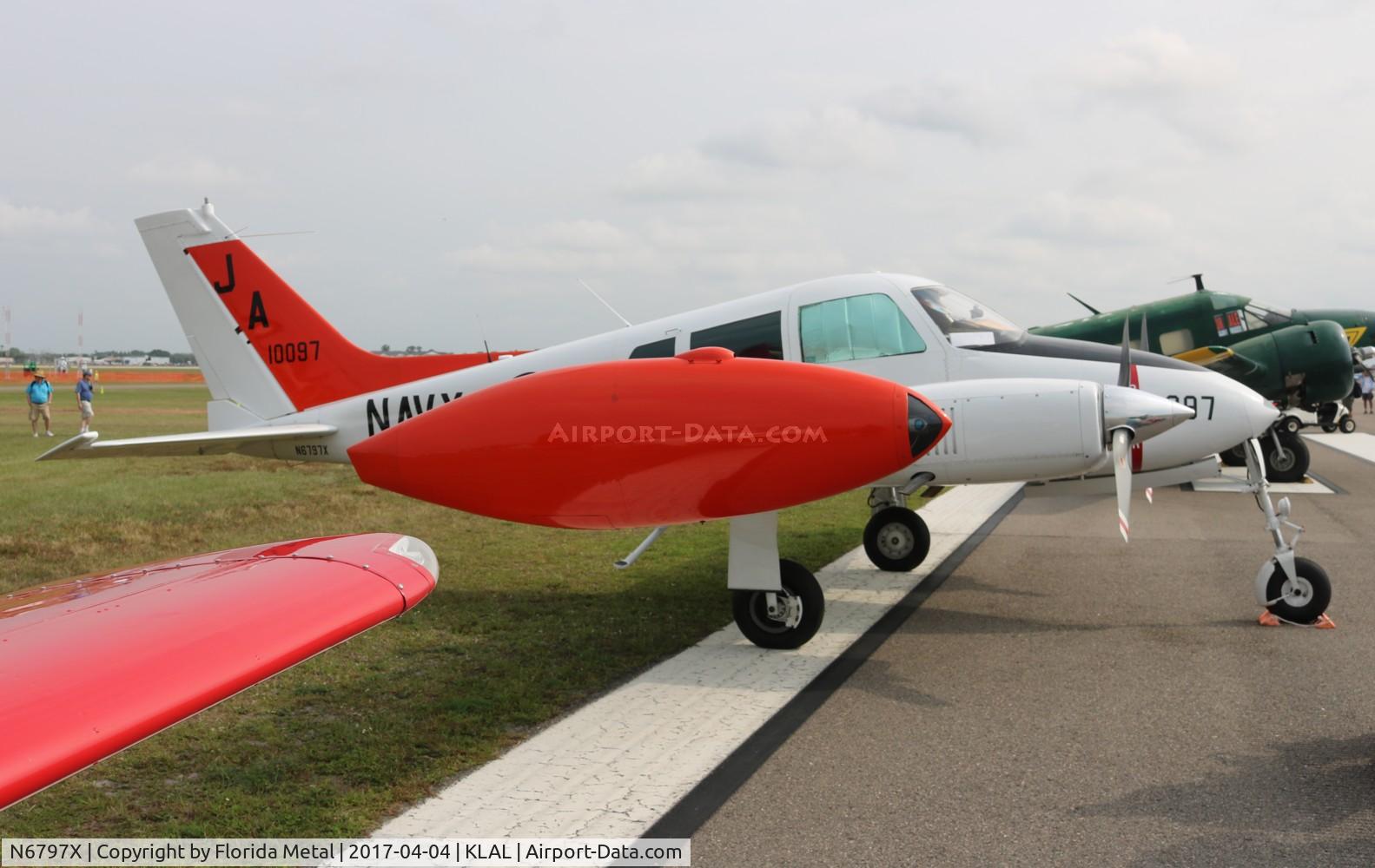 N6797X, 1961 Cessna 310F C/N 310-0097, SNF LAL 2017