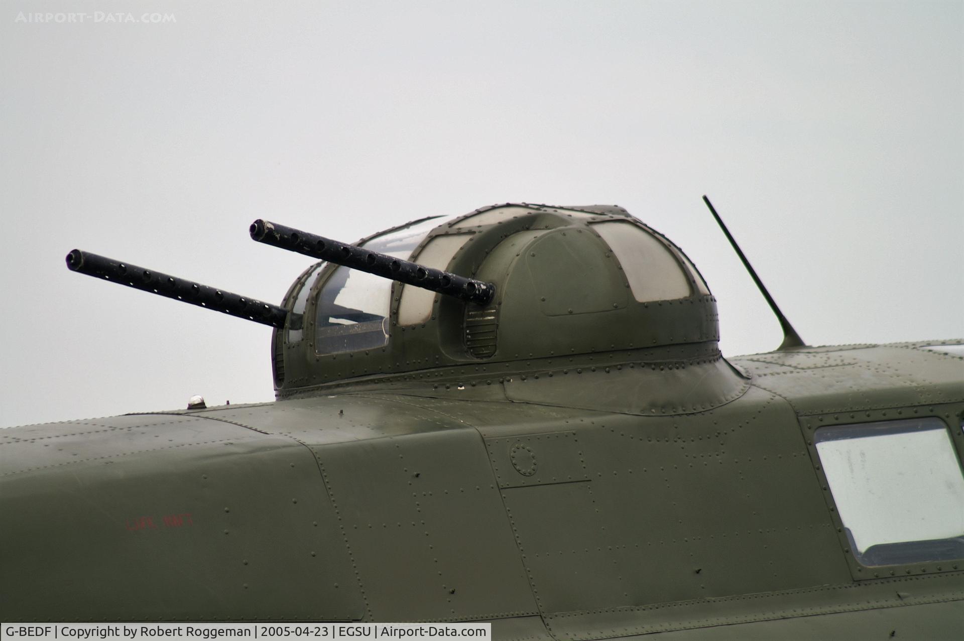 G-BEDF, 1944 Boeing B-17G Flying Fortress C/N 8693, DUXFORD.Memphis Belle.