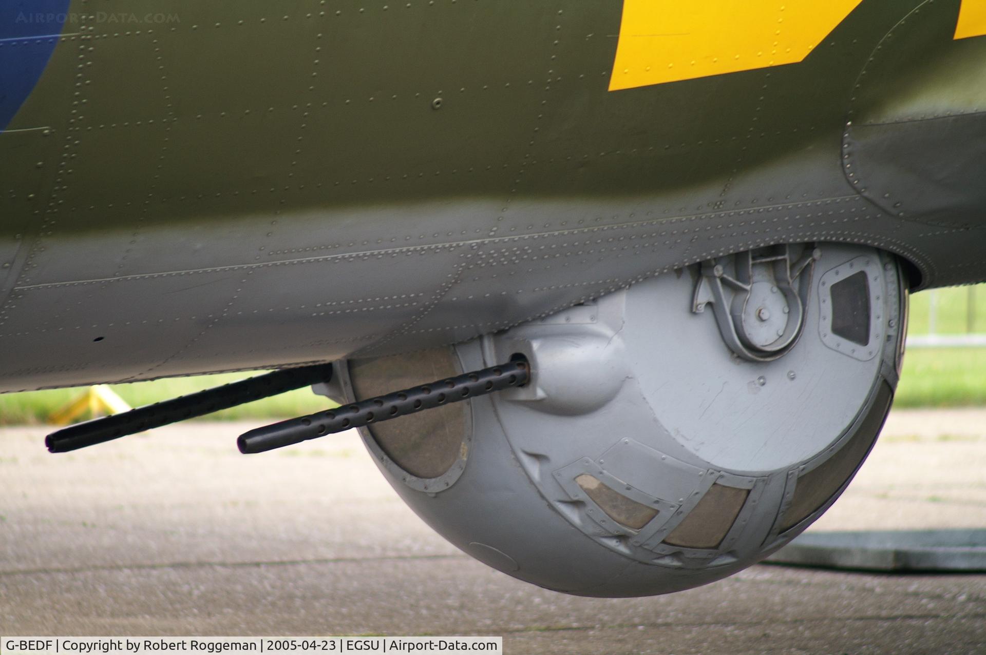G-BEDF, 1944 Boeing B-17G Flying Fortress C/N 8693, DUXFORD.Memphis Belle.