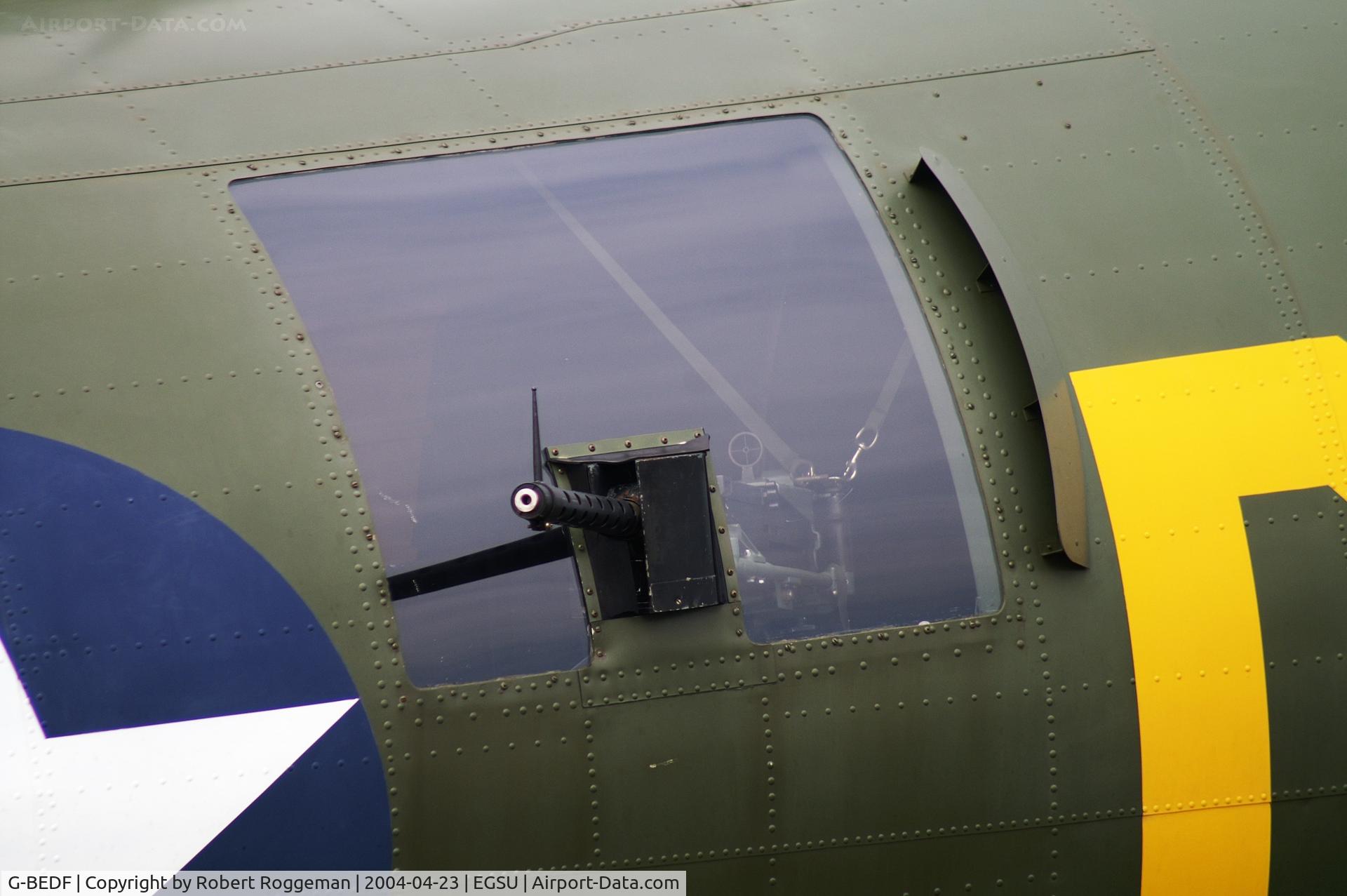 G-BEDF, 1944 Boeing B-17G Flying Fortress C/N 8693, DUXFORD.Memphis Belle.