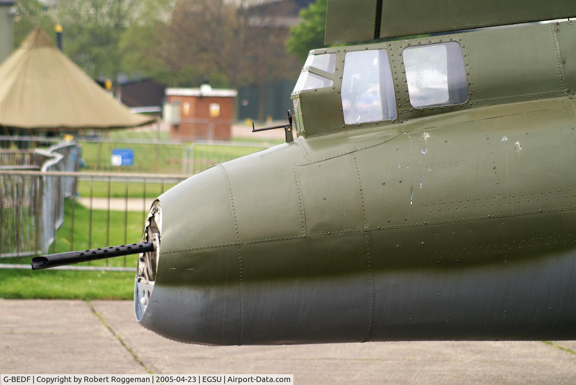 G-BEDF, 1944 Boeing B-17G Flying Fortress C/N 8693, DUXFORD.Memphis Belle.