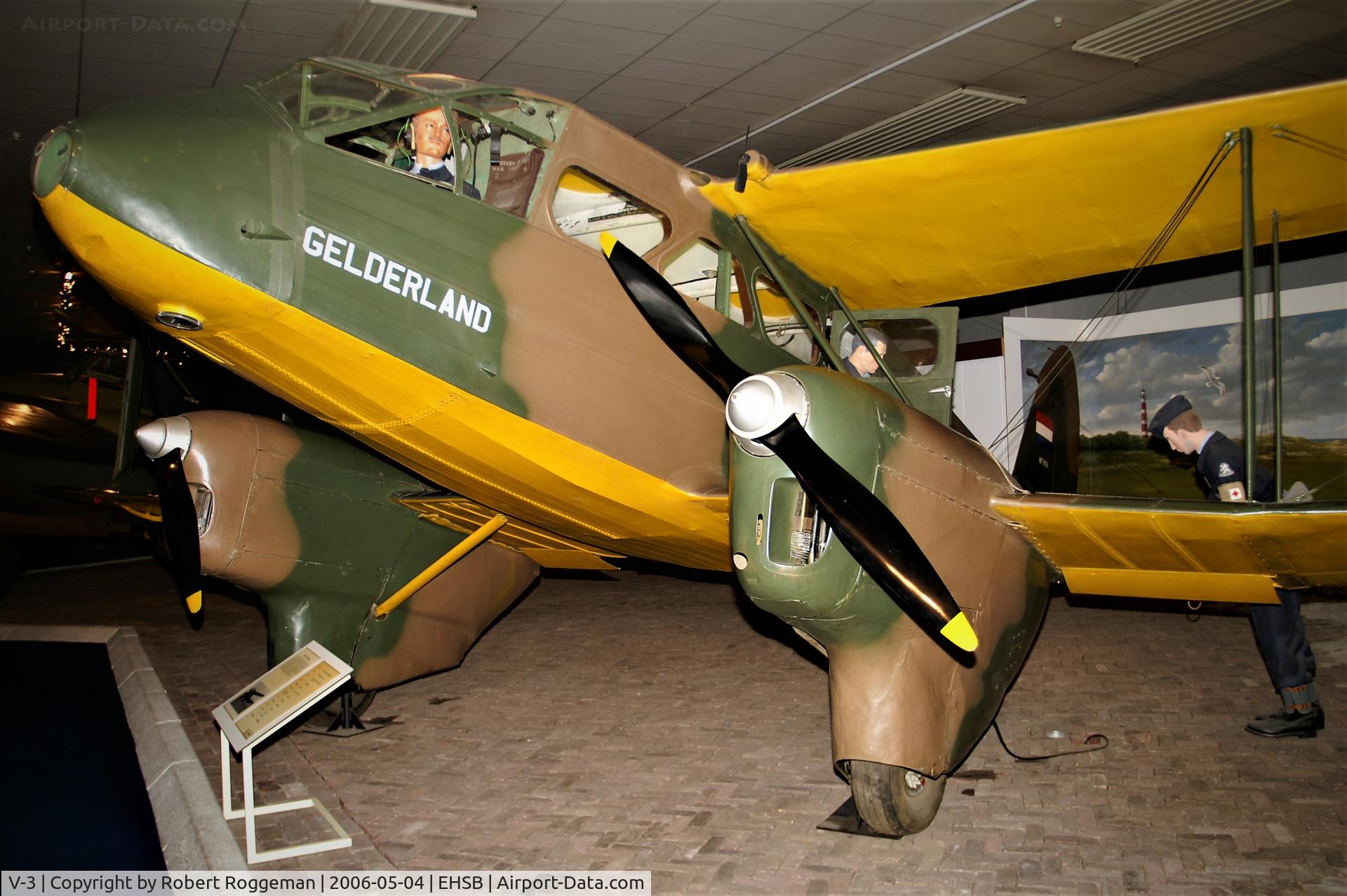 V-3, 1944 De Havilland DH-89B Dominie C/N 6740, PRESERVED.NMM.GELDERLAND.