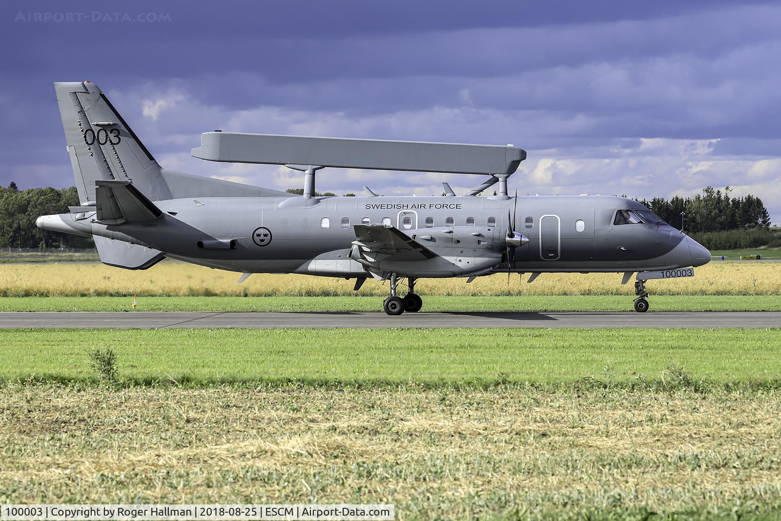 100003, 1996 Saab S100D Argus (340AEW) C/N 340B-379, Picture taken at Swedish Air Force Days 2018