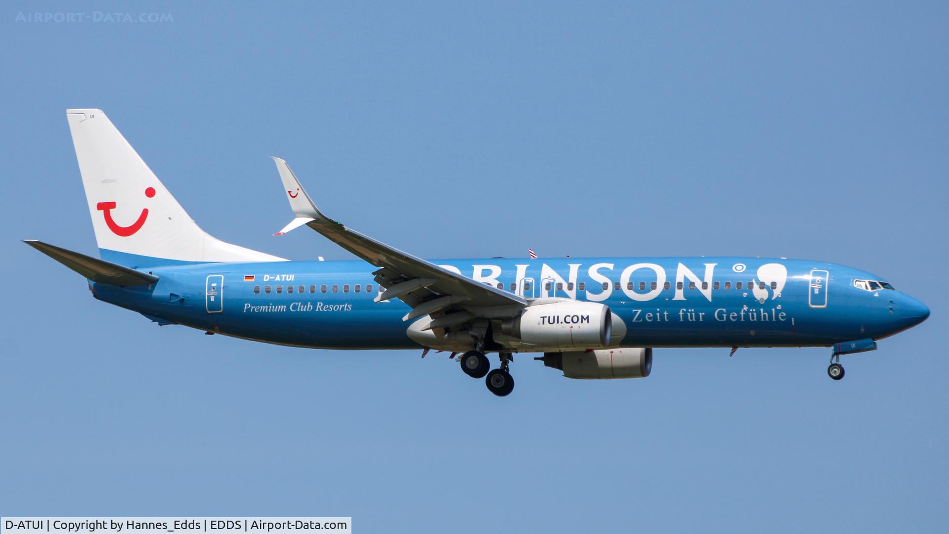 D-ATUI, 2011 Boeing 737-8K5 C/N 37252, TUI Airlines