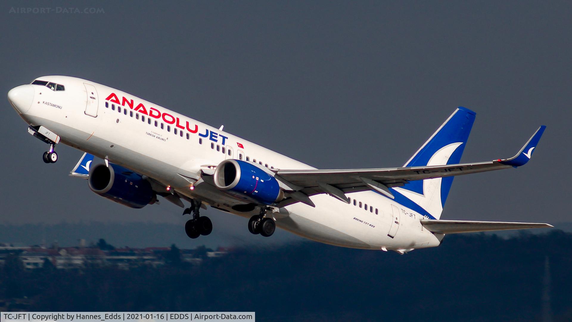 TC-JFT, 1999 Boeing 737-8F2 C/N 29780, Anadolujet 737