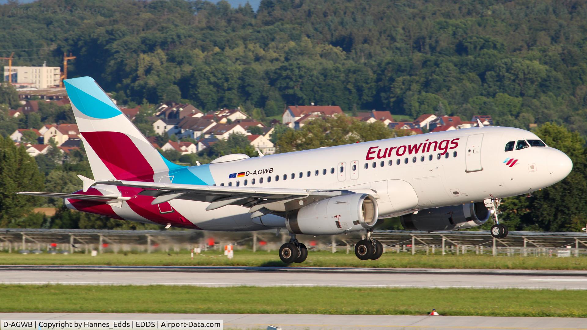D-AGWB, 2006 Airbus A319-111 C/N 2833, Eurowings A319