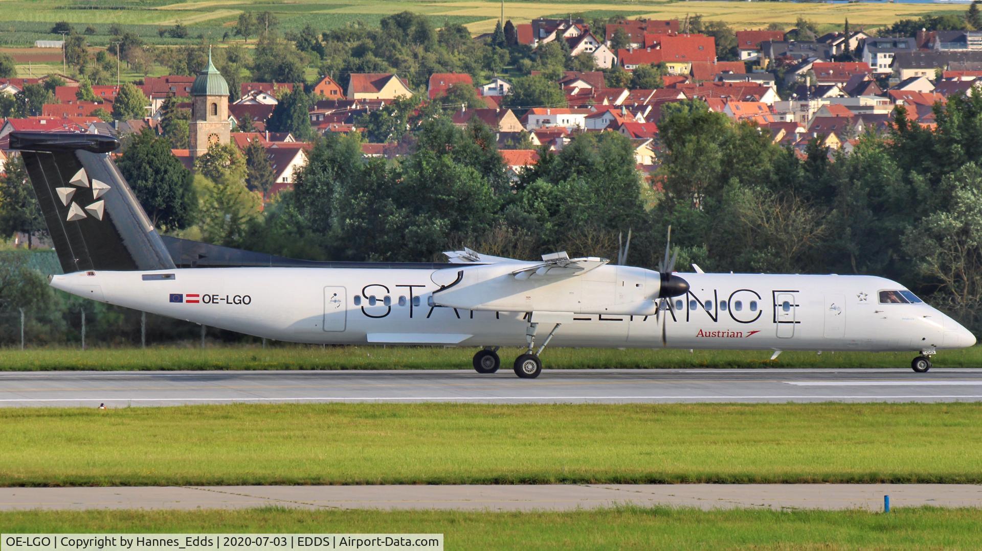 OE-LGO, 2009 De Havilland Canada DHC-8-400Q Dash 8 C/N 4281, Austrian Airlimes