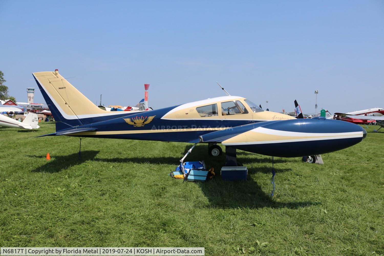 N6817T, 1960 Cessna 310D C/N 39117, EAA OSH 2019
