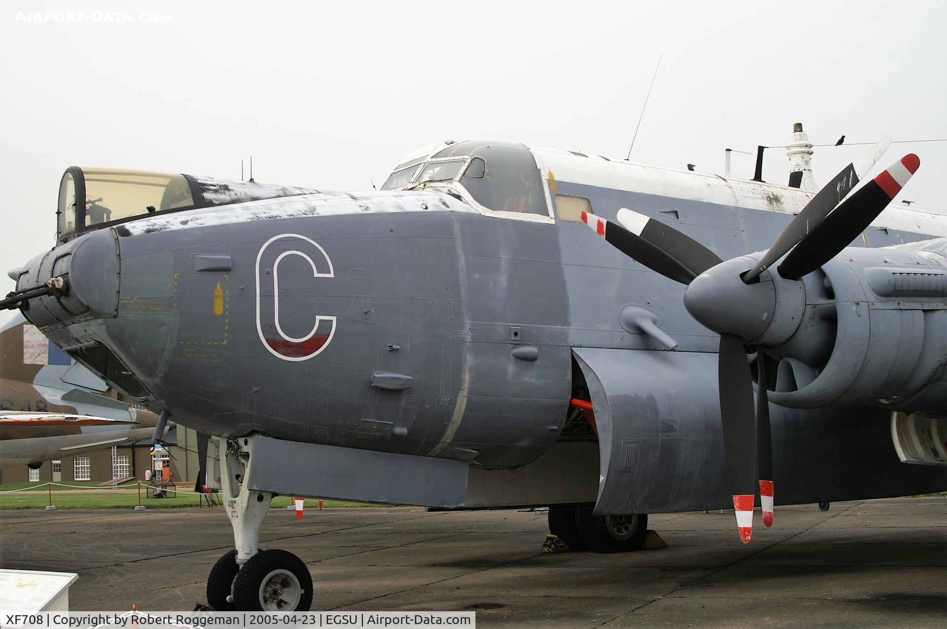 XF708, Avro 716 Shackleton MR.3/3 C/N Not found XF708, PRESERVED.C.DUXFORD.