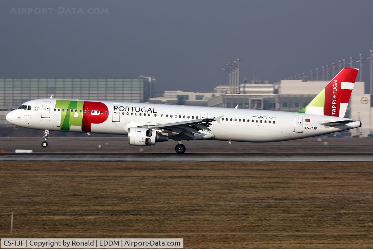 CS-TJF, 2000 Airbus A321-211 C/N 1399, at munchen